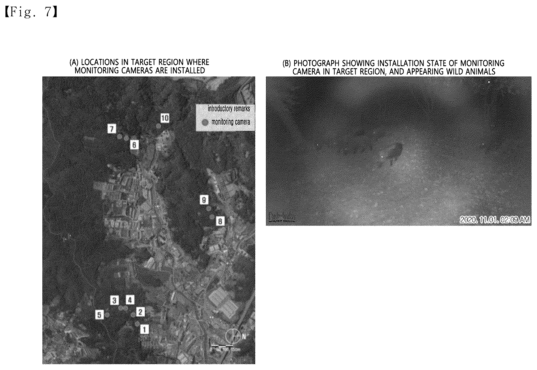 Patent US12610941 Figure 8 – Guided fence installation area derivation system through analysis of vulnerability to harmful birds and animals, and guided fence installation area derivation method using same