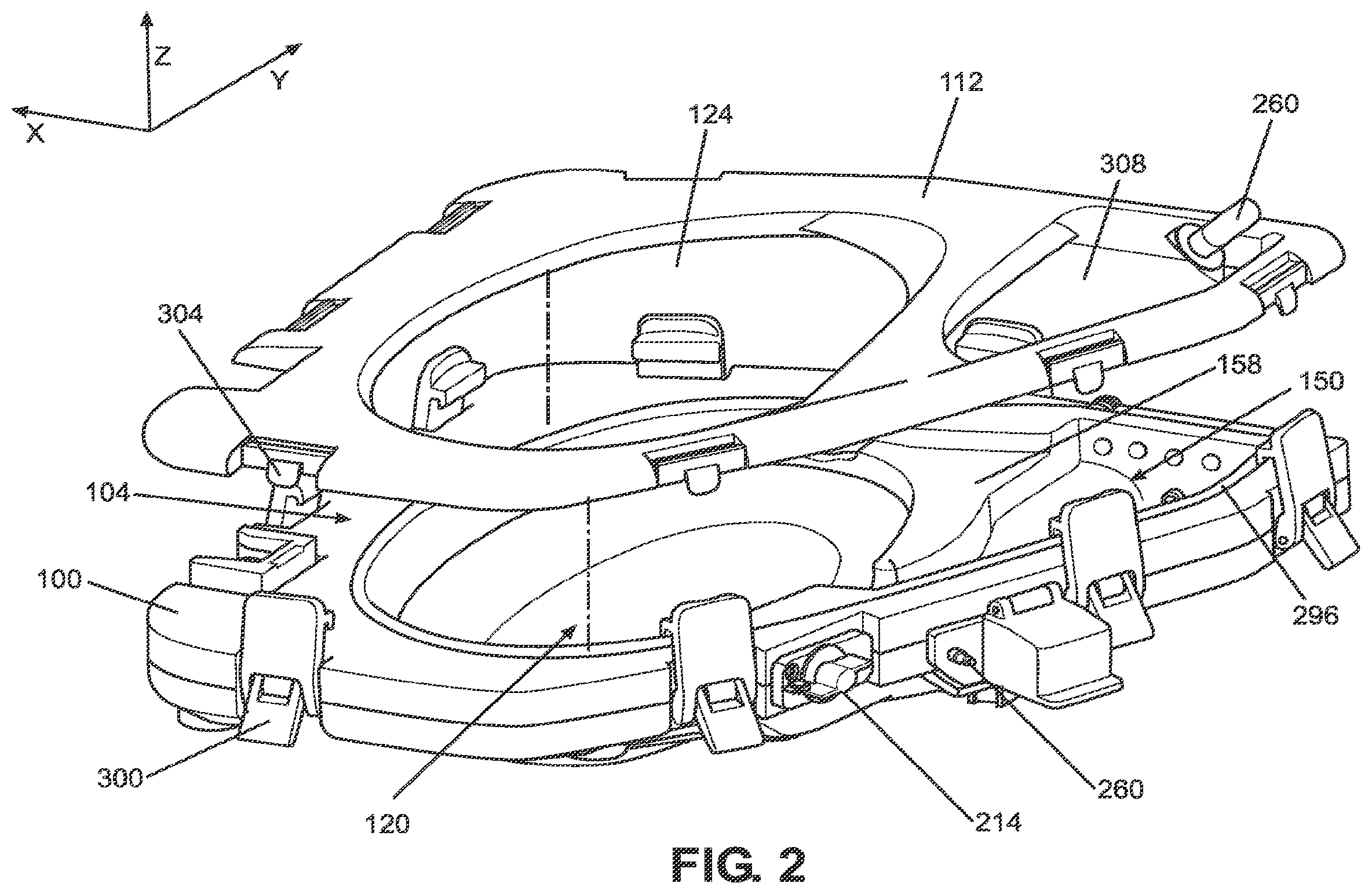 Patent US12610942 Figure 2 – Chamber assembly for premature fetus