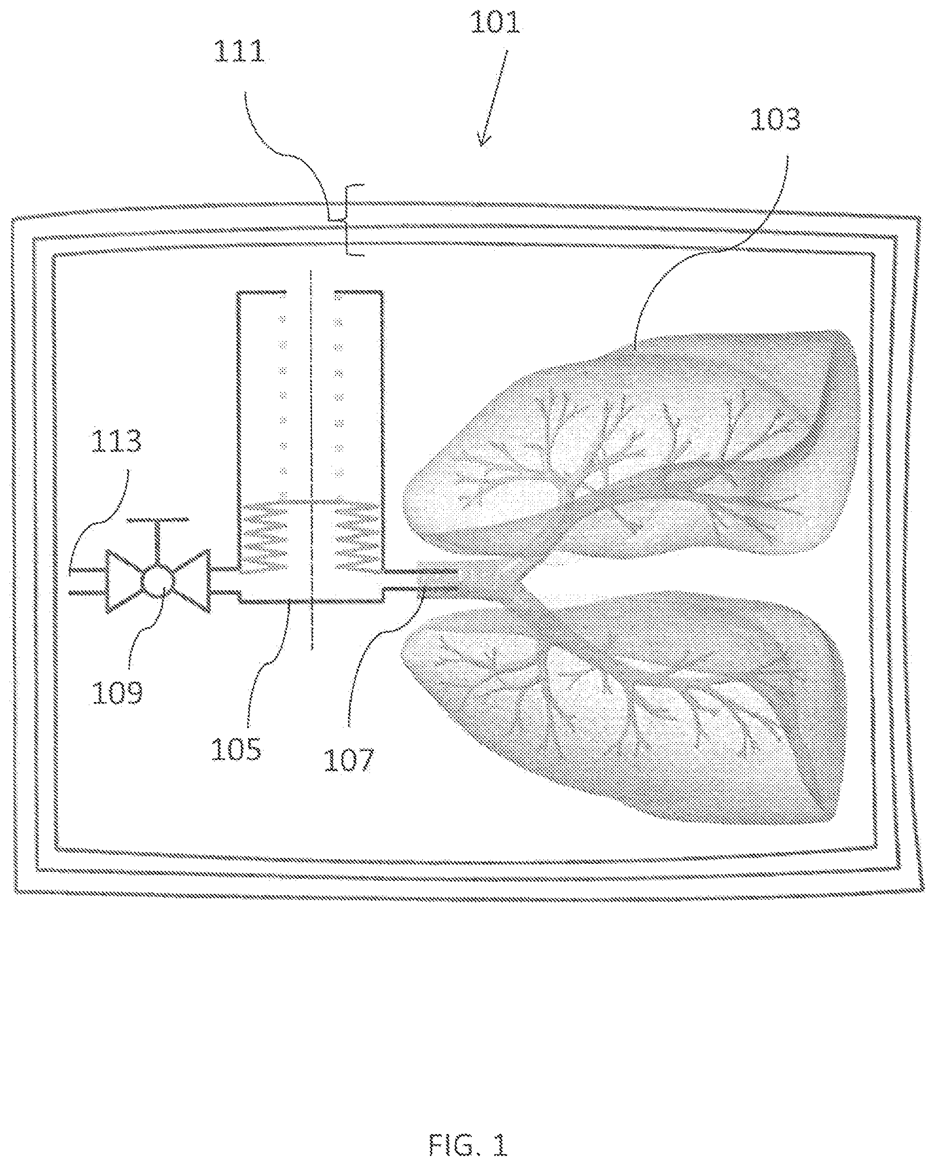 Patent US12610943 Figure 1 – Apparatus for tissue transport and preservation
