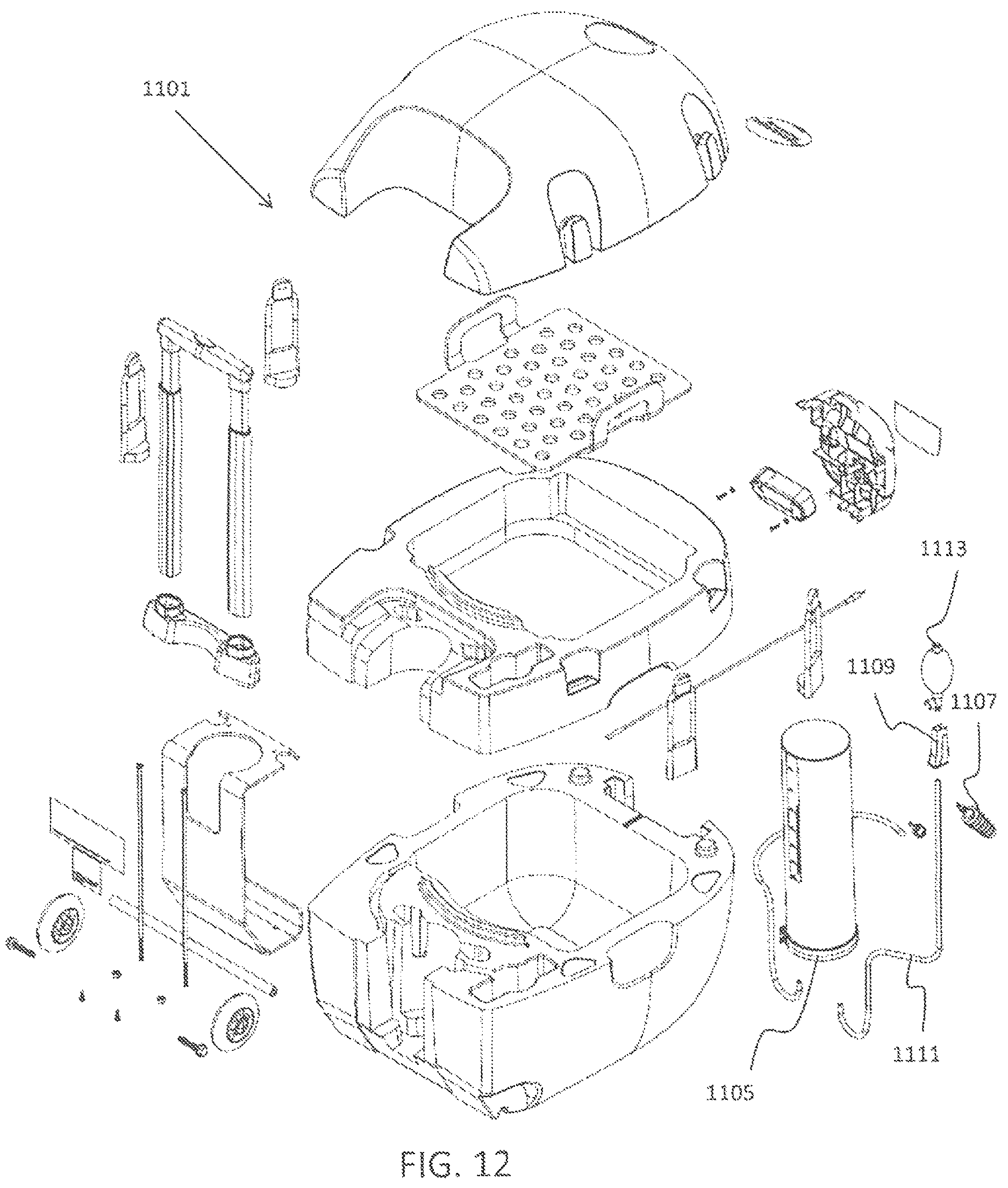 Patent US12610943 Figure 12 – Apparatus for tissue transport and preservation