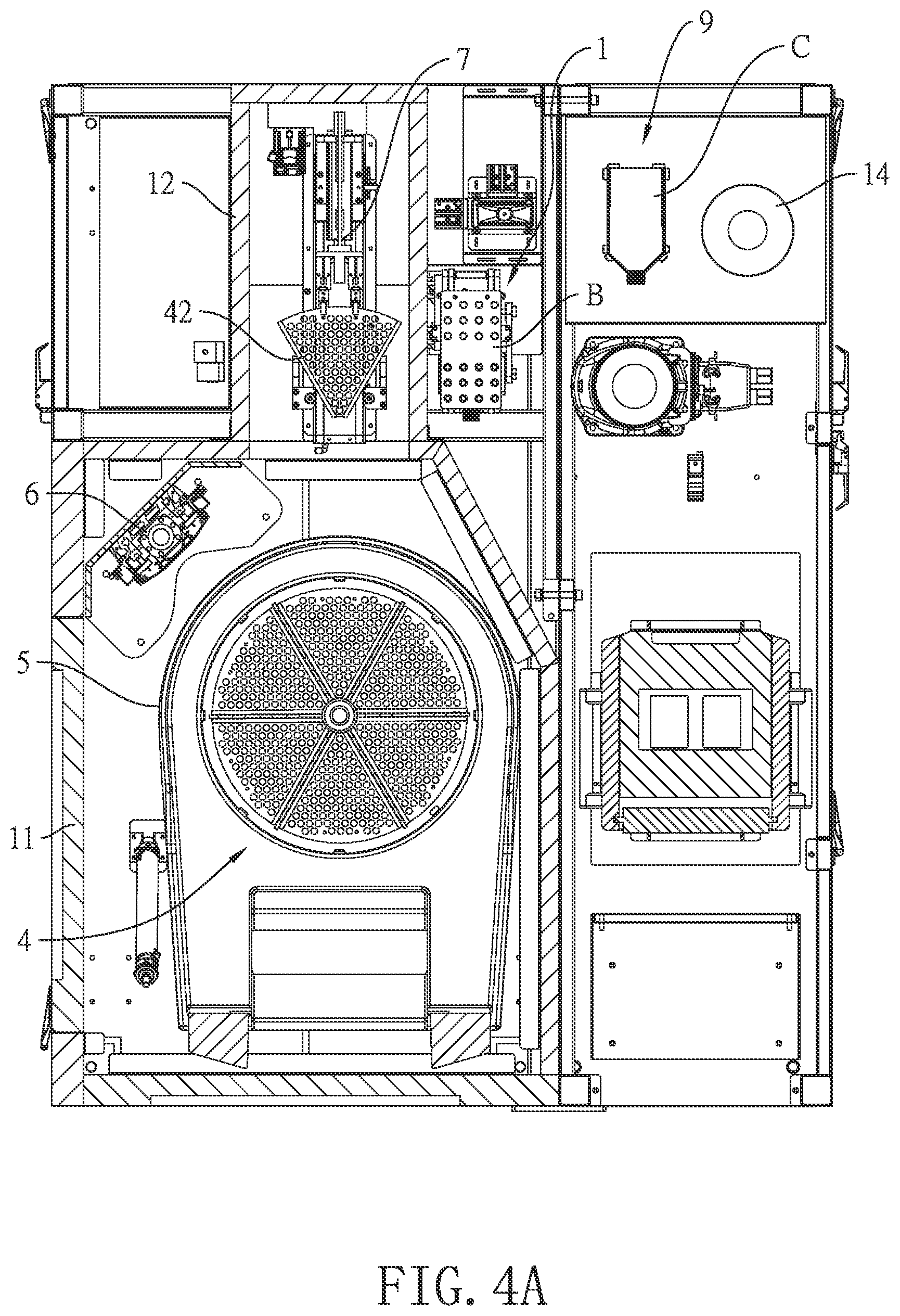 Patent US12610944 Figure 4 – Automatic cell cryopreservation and thawing apparatus