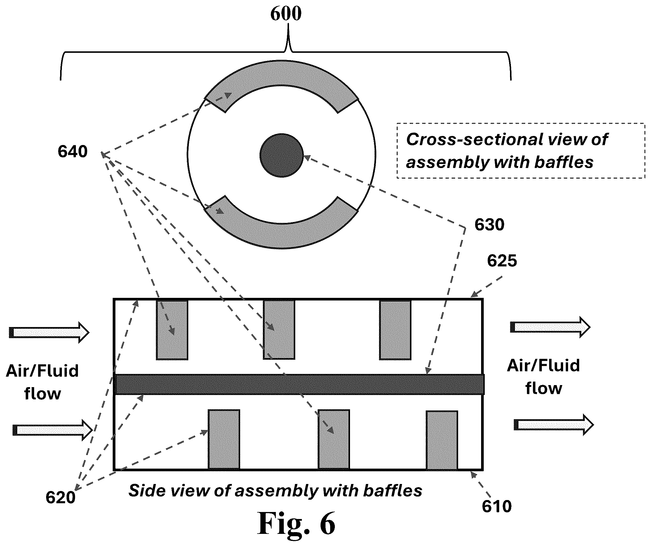 Patent US12610954 Figure 7 – Field-deployable antimicrobial product assemblies for air and water purification and methods of fabrication of the same
