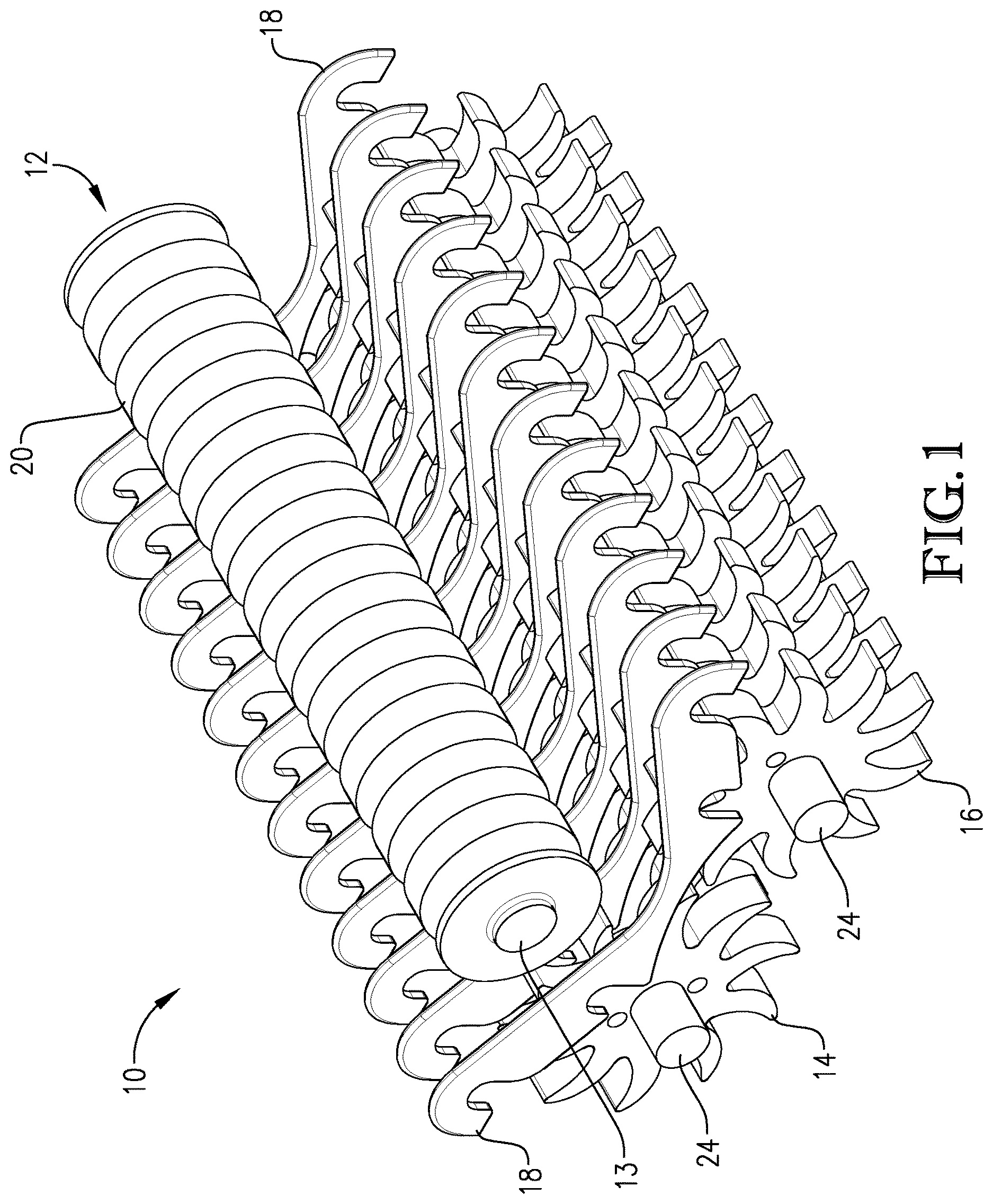 Patent US12610963 Figure 1 – Confectionary demolding device and process