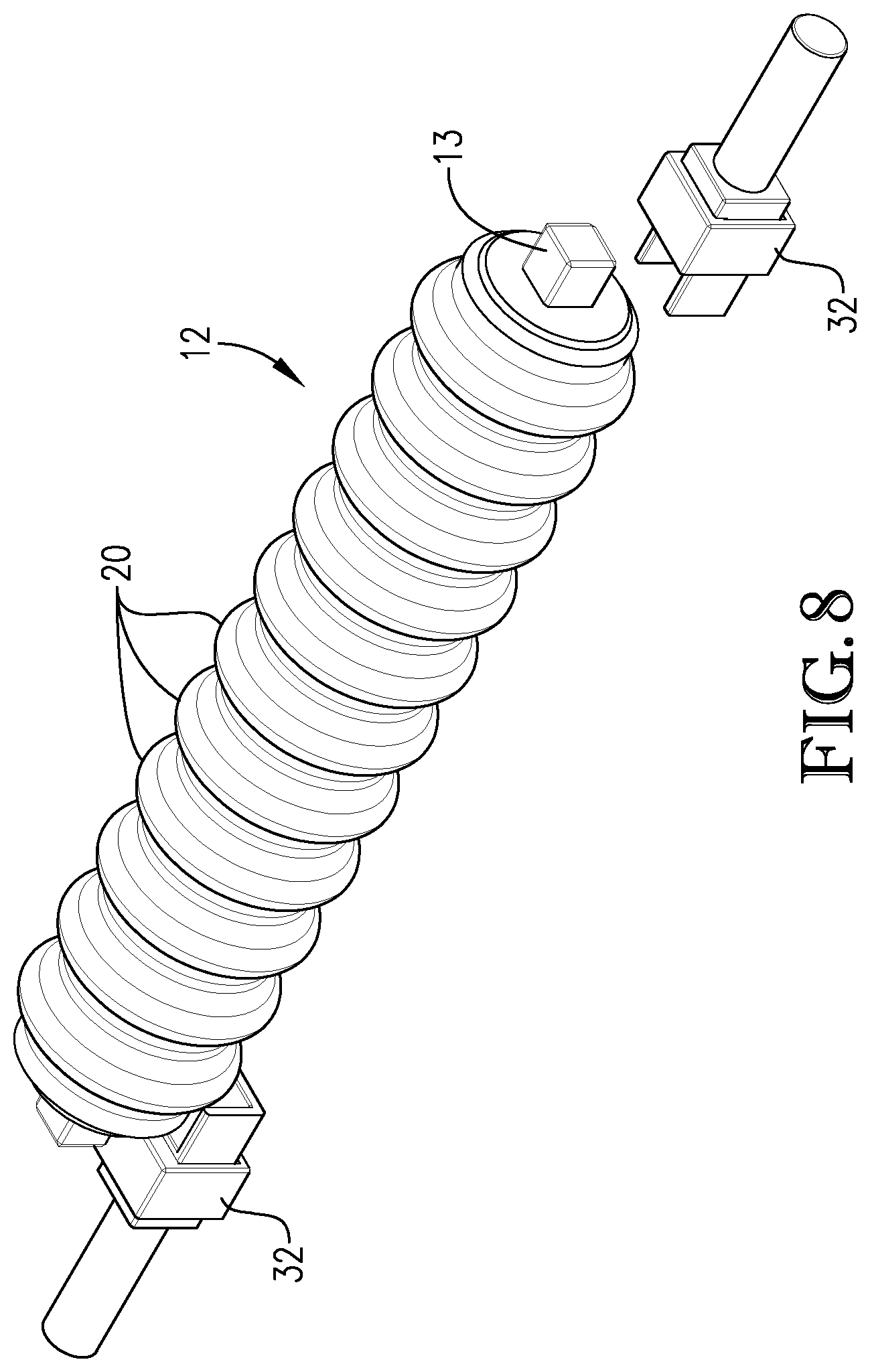 Patent US12610963 Figure 8 – Confectionary demolding device and process