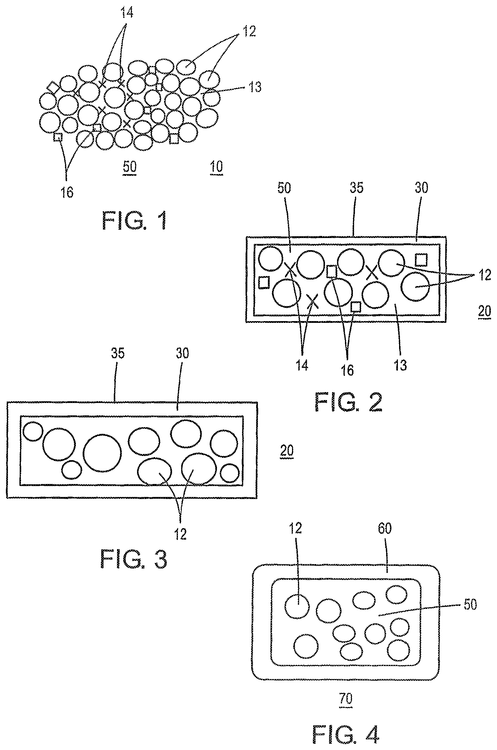 Patent US12610974 Figure 1 – Capsule clusters for oral consumption
