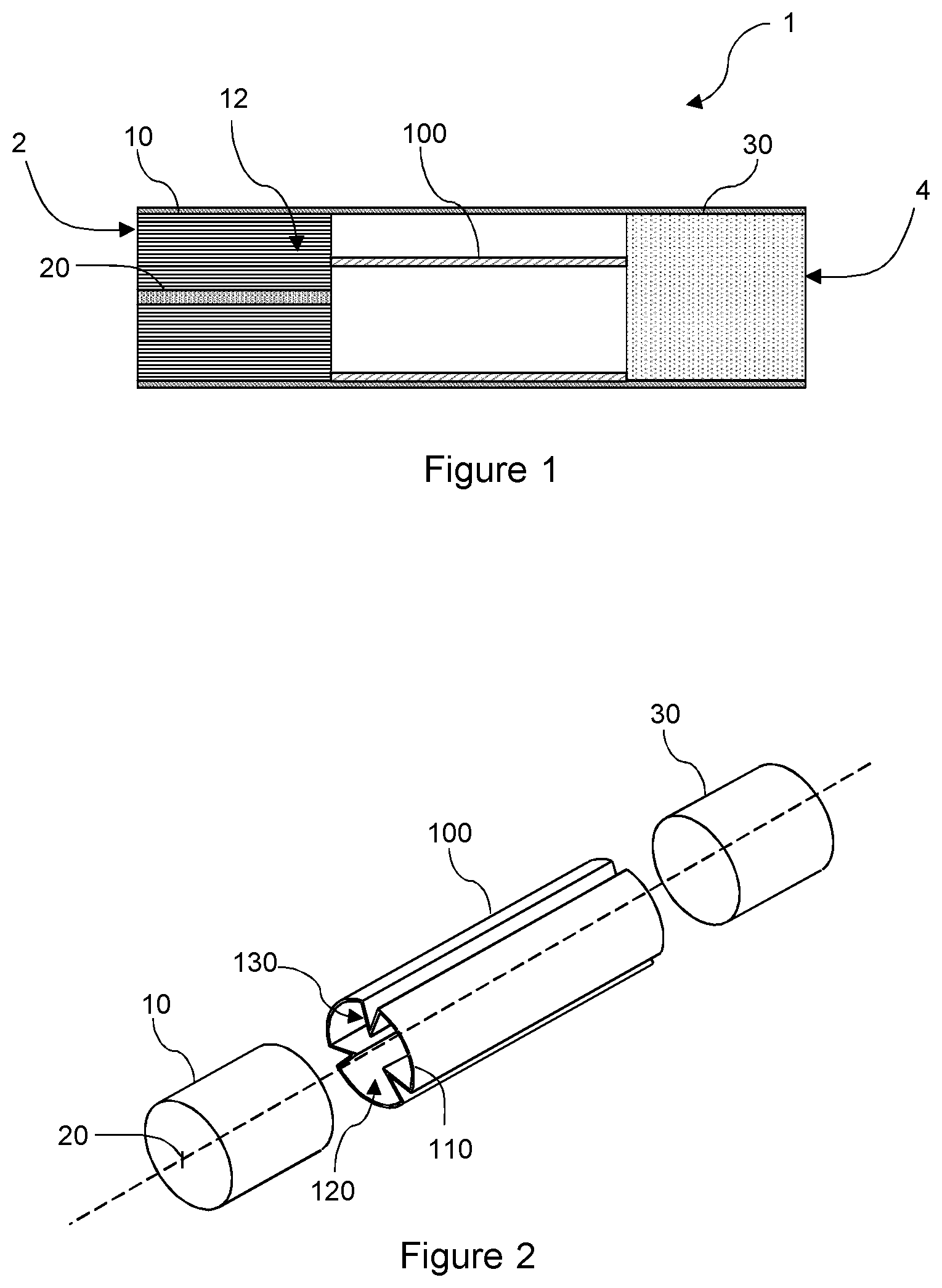 Patent US12610979 Figure 1 – Hollow tubular element for an aerosol-generating article