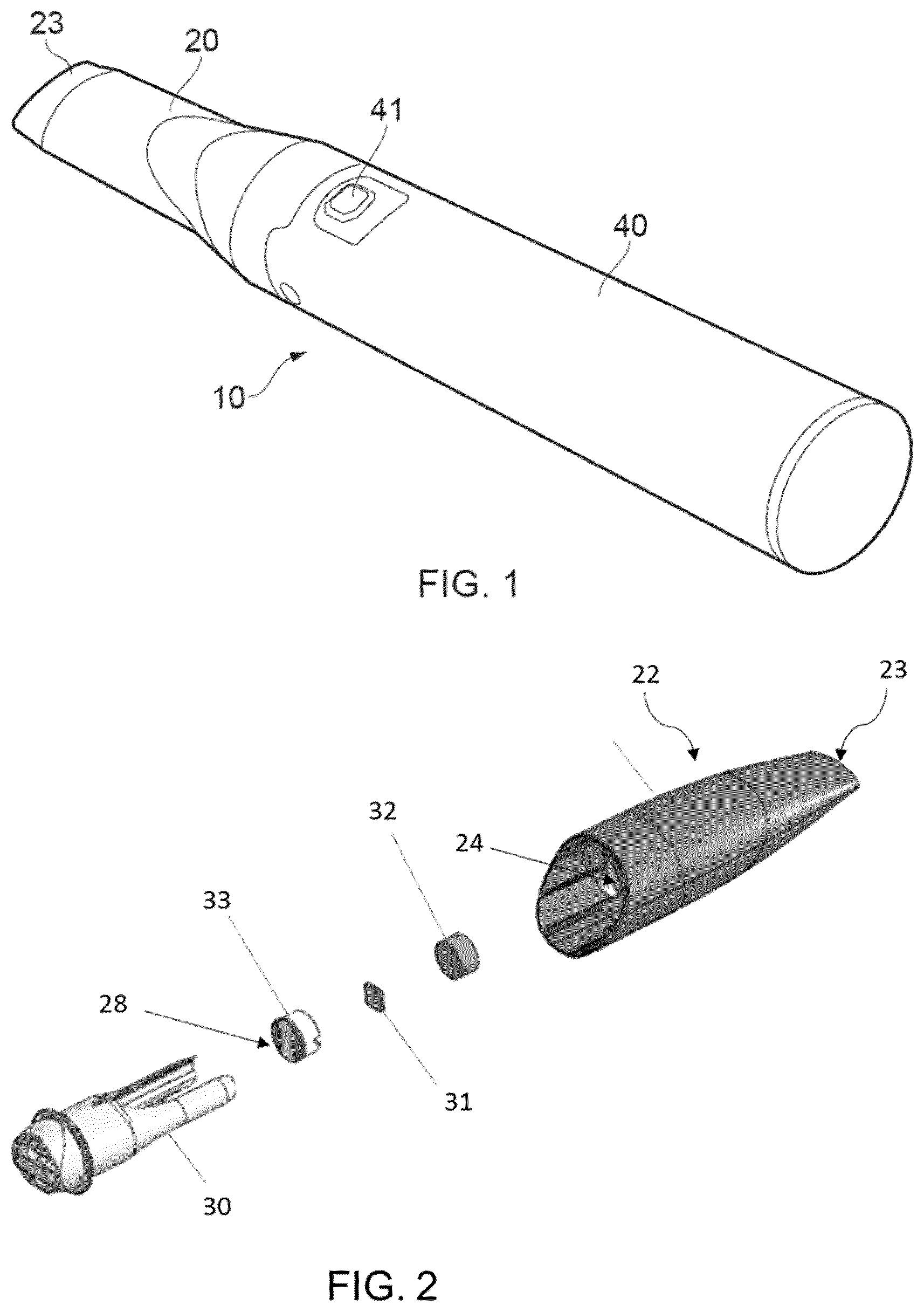 Patent US12610982 Figure 1 – Cartridge assembly for an aerosol-generating system having leakage prevention