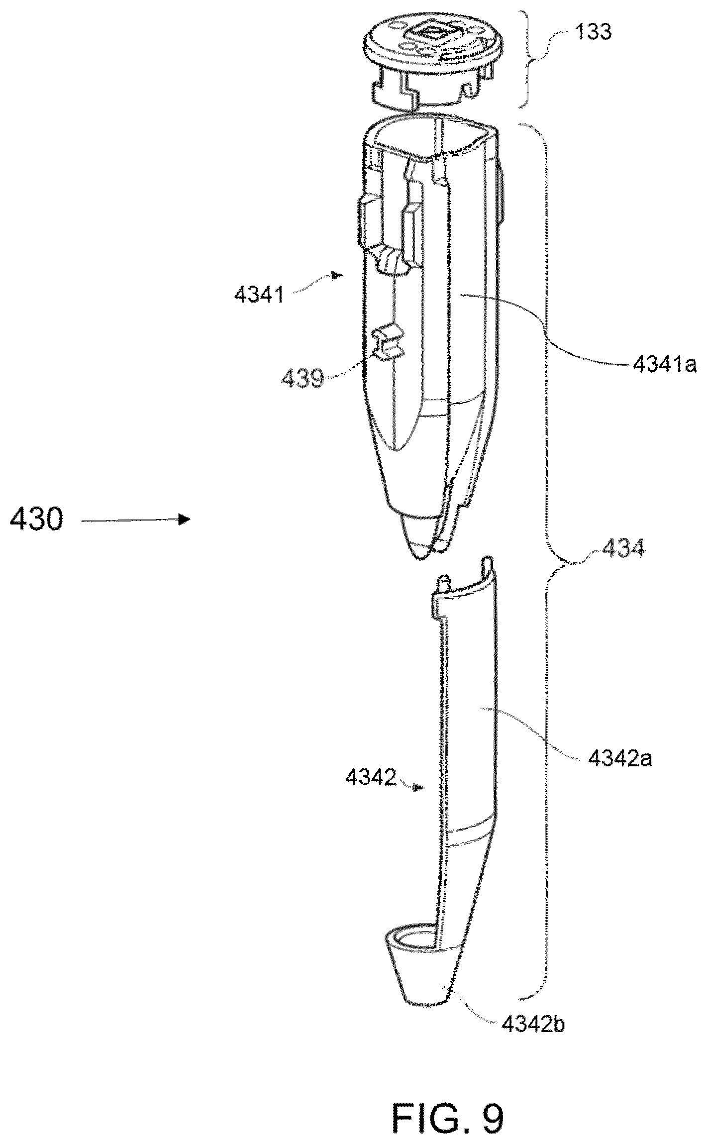 Patent US12610982 Figure 5 – Cartridge assembly for an aerosol-generating system having leakage prevention