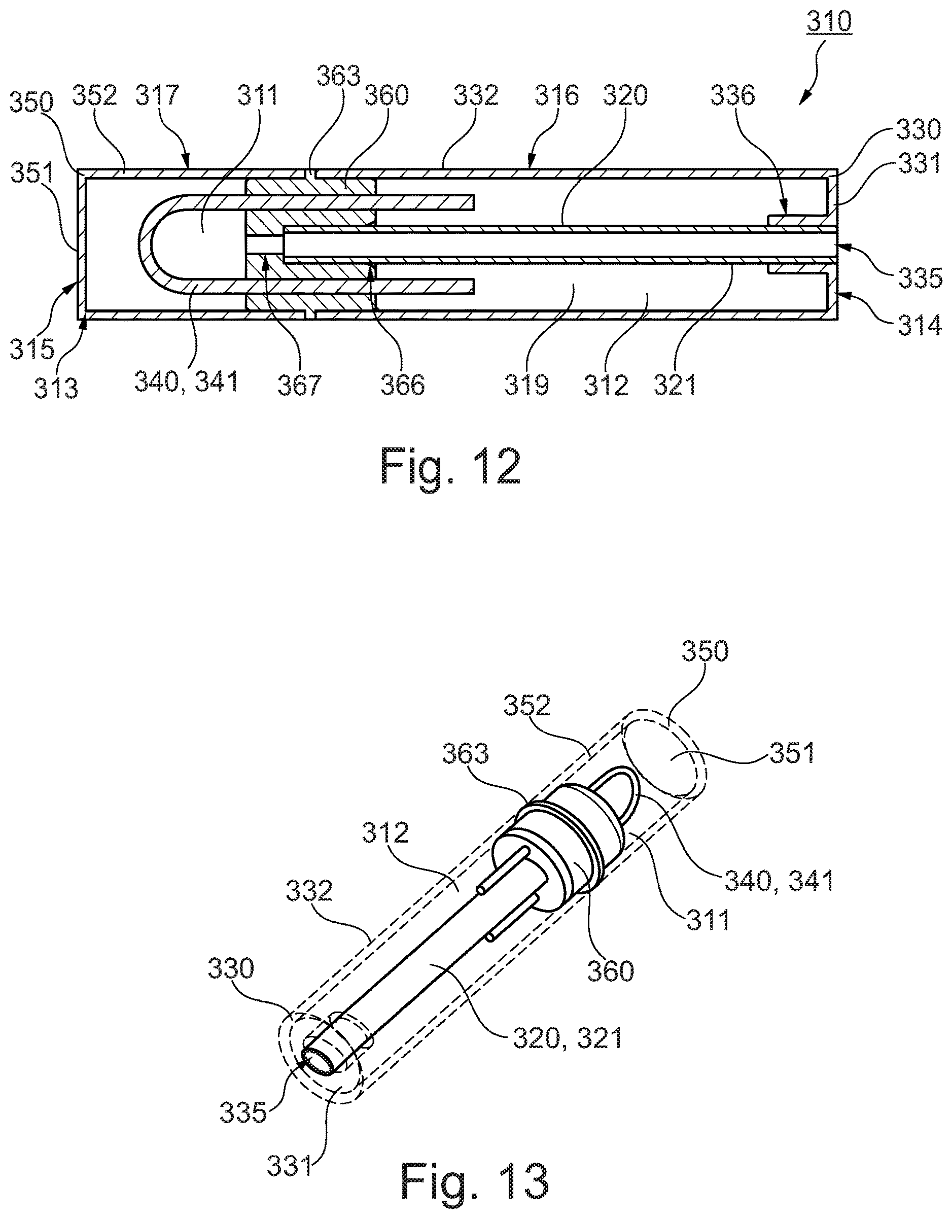 Patent US12610983 Figure 5 – Cartridge of a stick-shaped aerosol-generating article for use with an inductively heating aerosol-generating device
