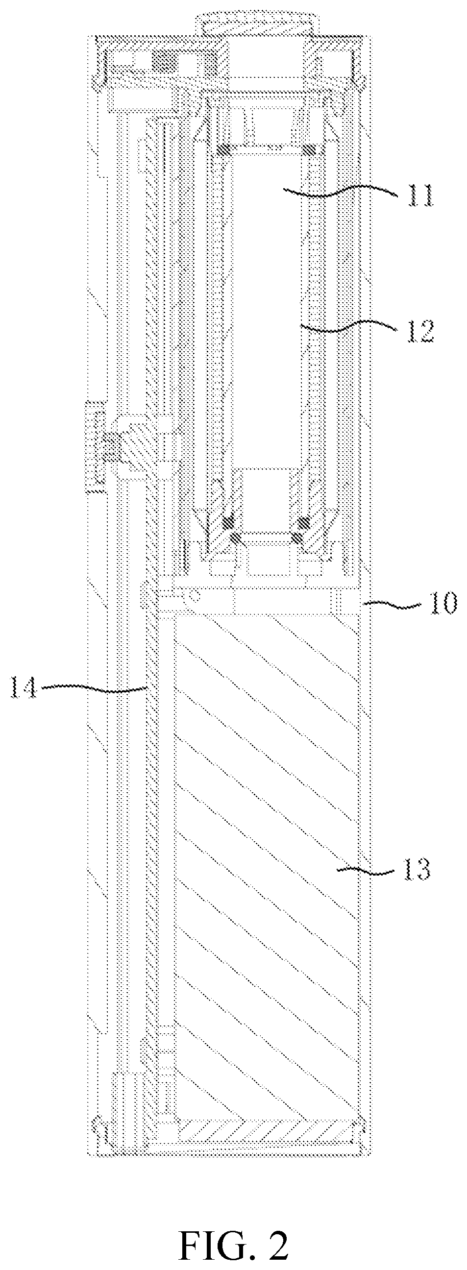 Patent US12610985 Figure 2 – Aerosol-generation device