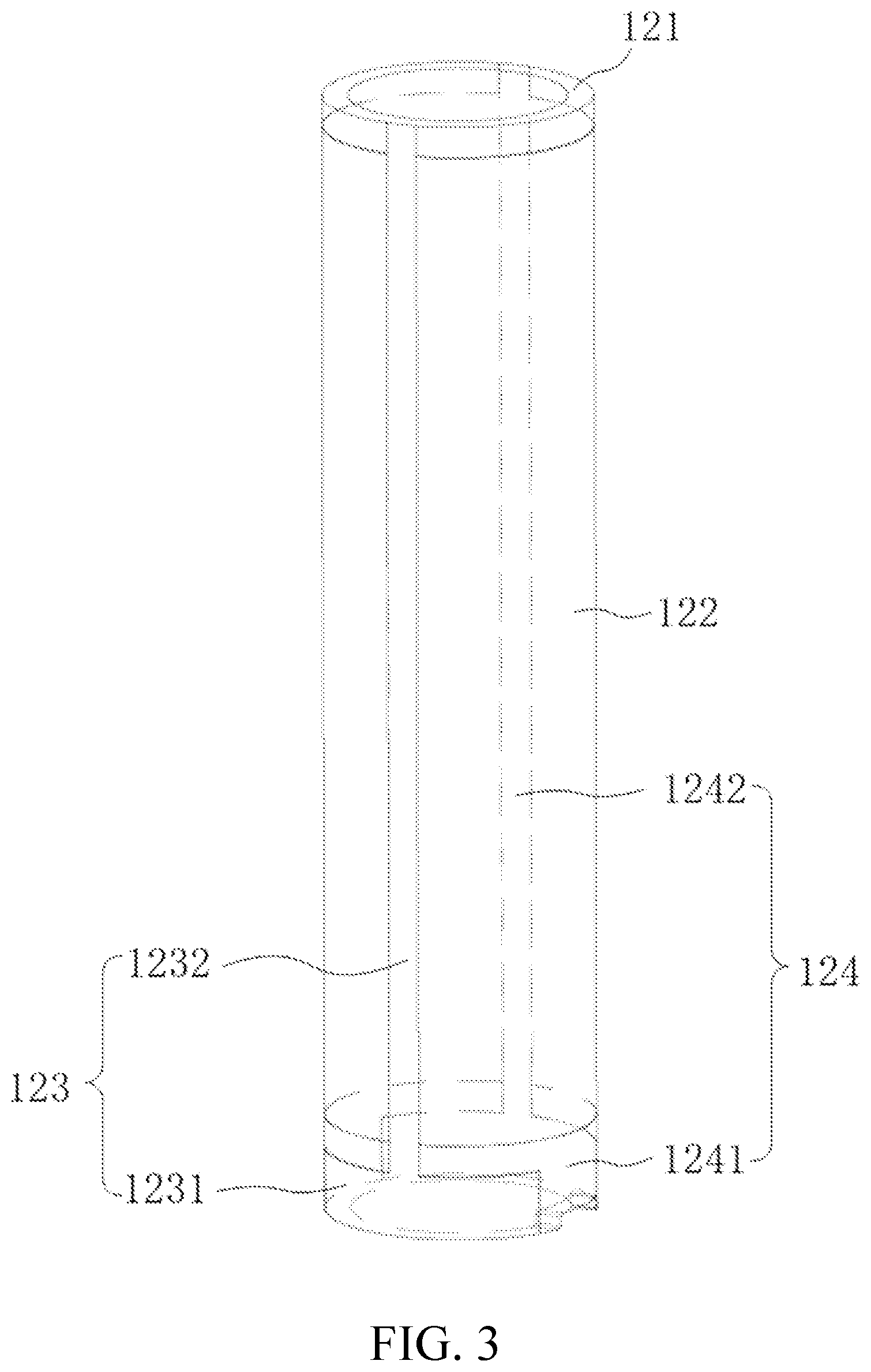 Patent US12610985 Figure 3 – Aerosol-generation device