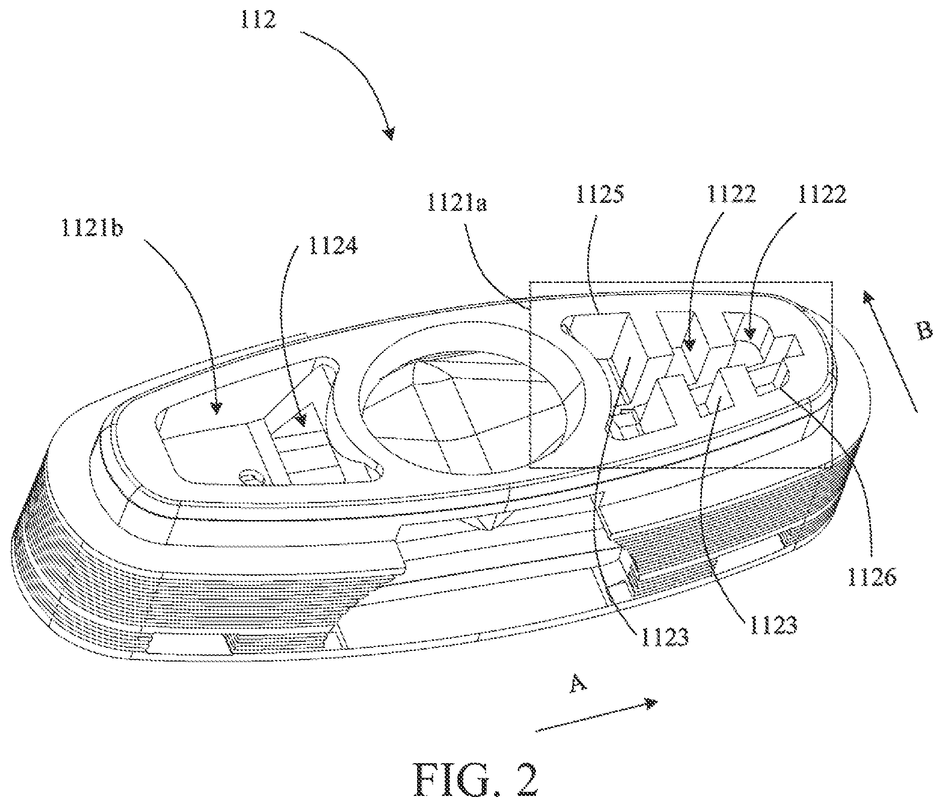 Patent US12610986 Figure 2 – Vaporization assembly and electronic vaporization device