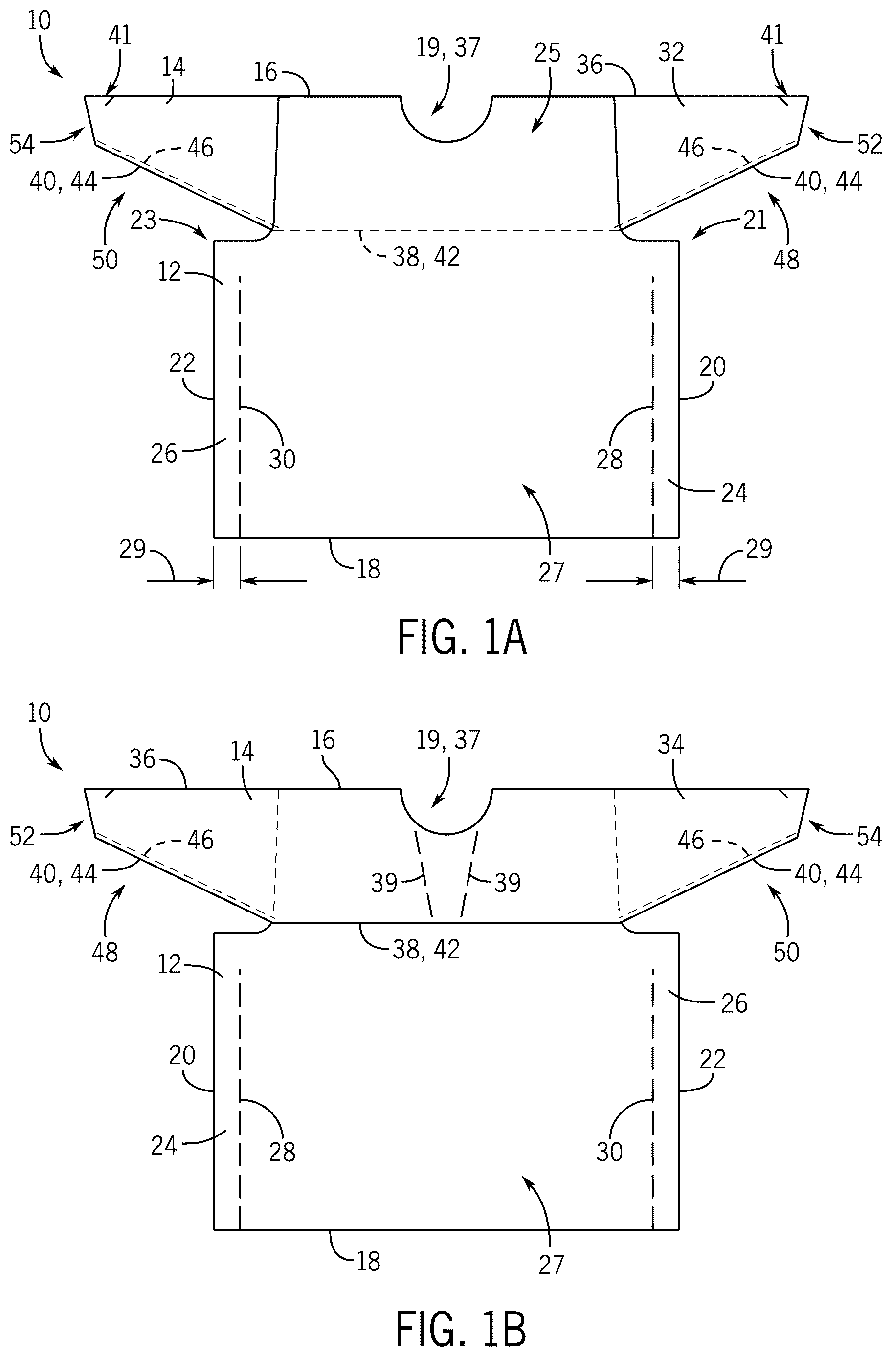 Patent US12610997 Figure 1 – Apparatus and method of manufacturing multi-piece closed-back isolation garments