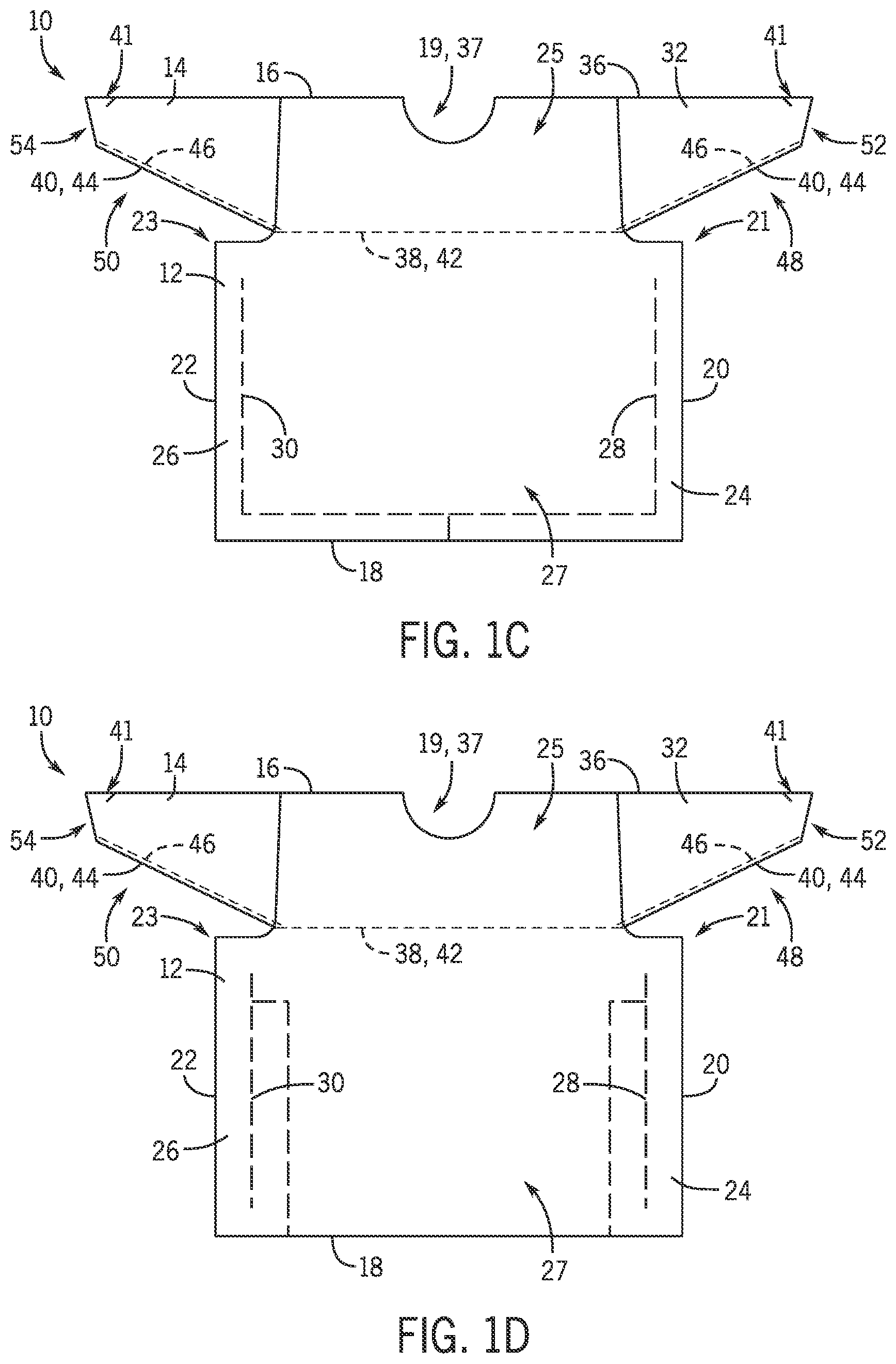 Patent US12610997 Figure 2 – Apparatus and method of manufacturing multi-piece closed-back isolation garments