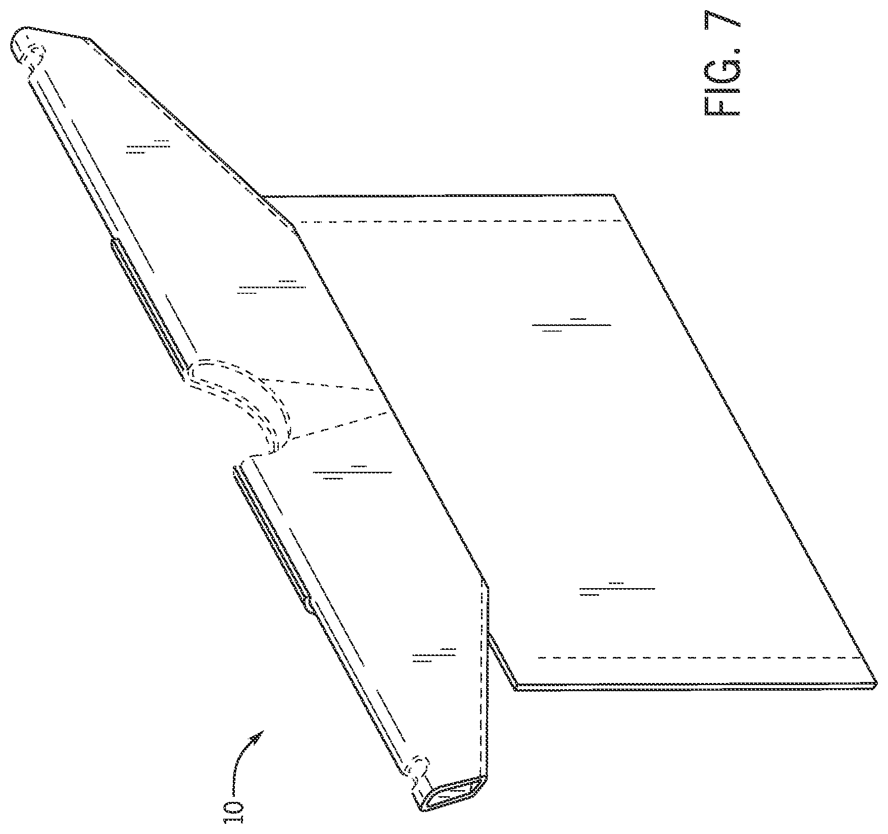 Patent US12610997 Figure 7 – Apparatus and method of manufacturing multi-piece closed-back isolation garments