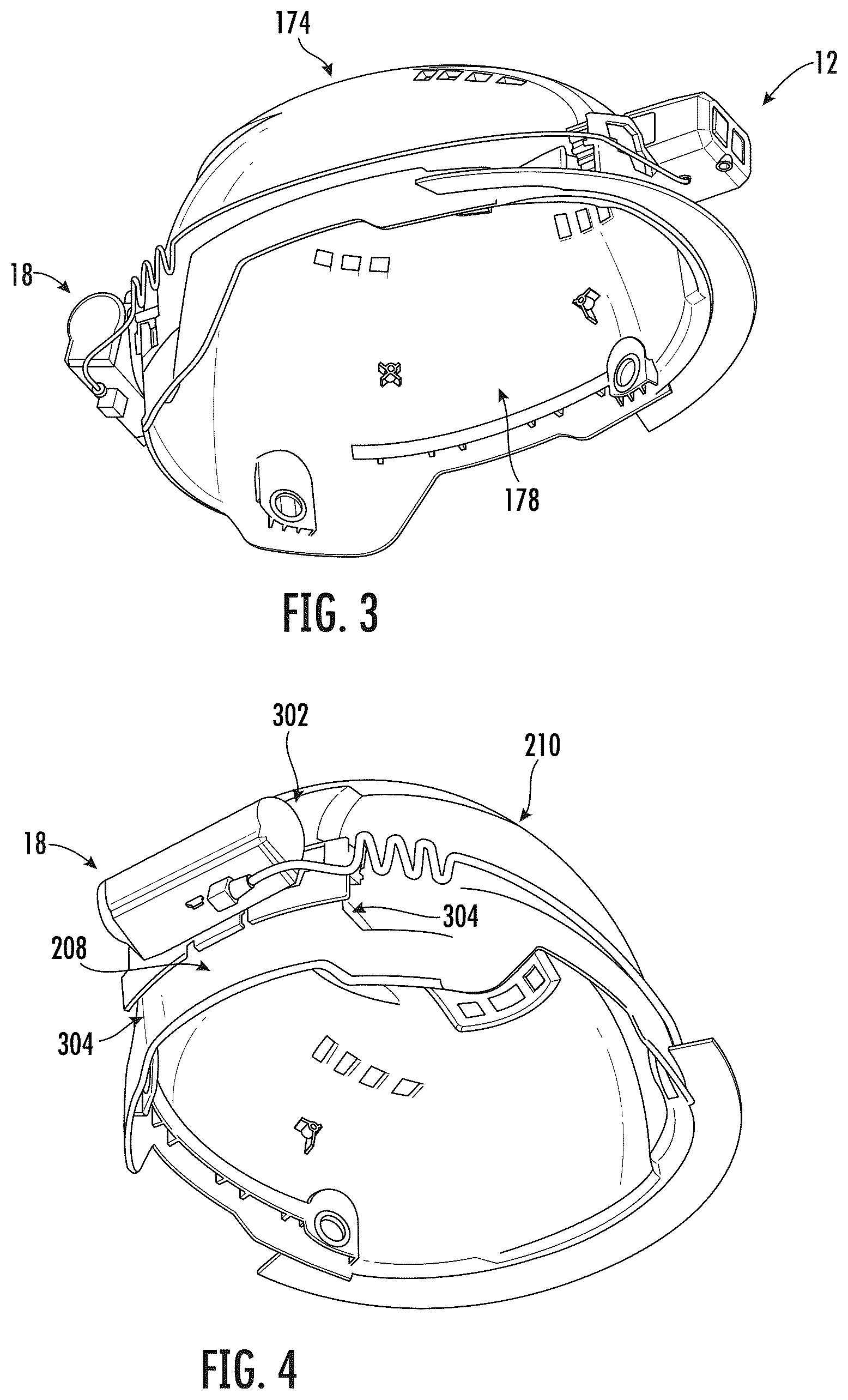 Patent US12611000 Figure 2 – Safety headwear systems and accessories