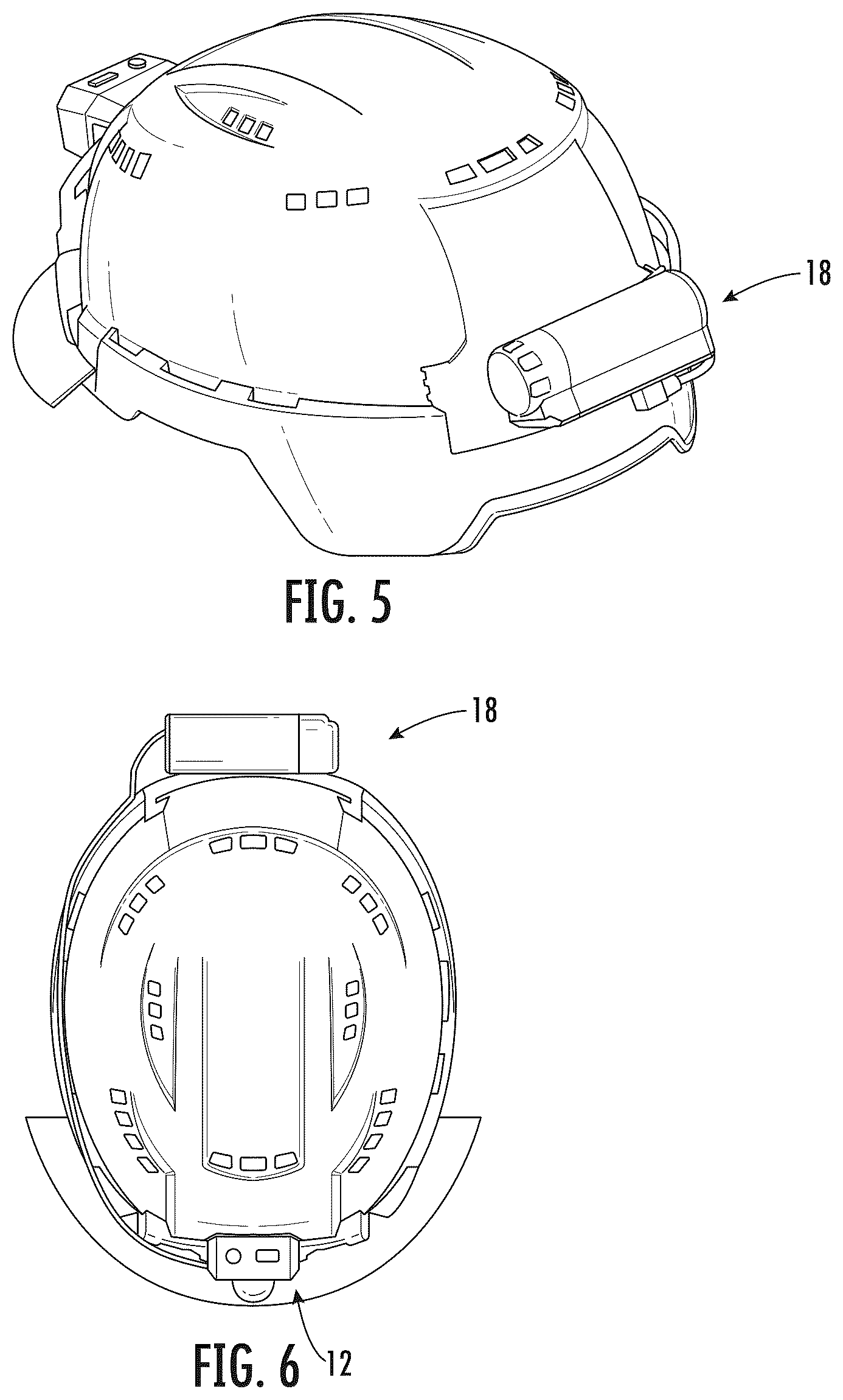 Patent US12611000 Figure 3 – Safety headwear systems and accessories