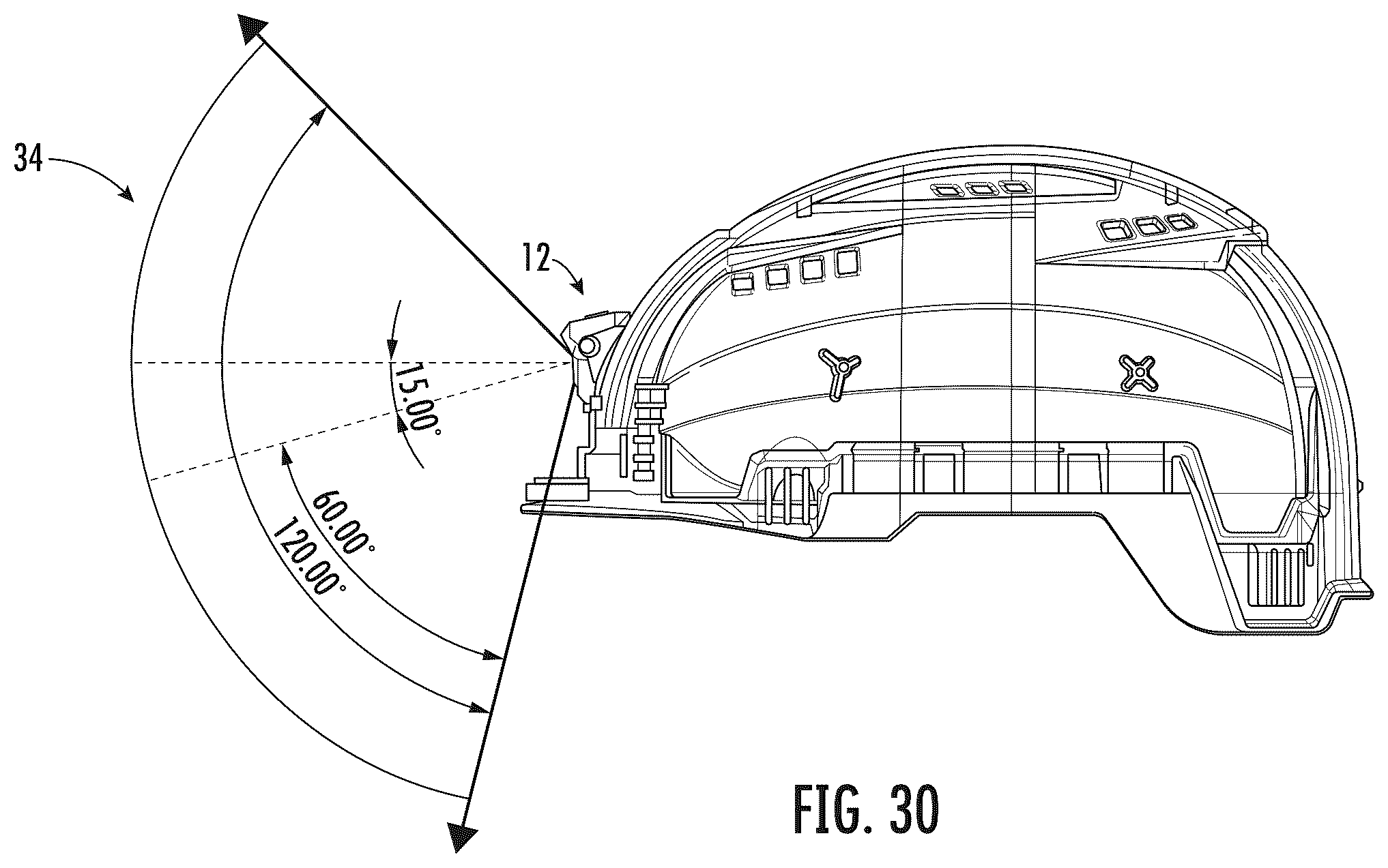 Patent US12611000 Figure 12 – Safety headwear systems and accessories
