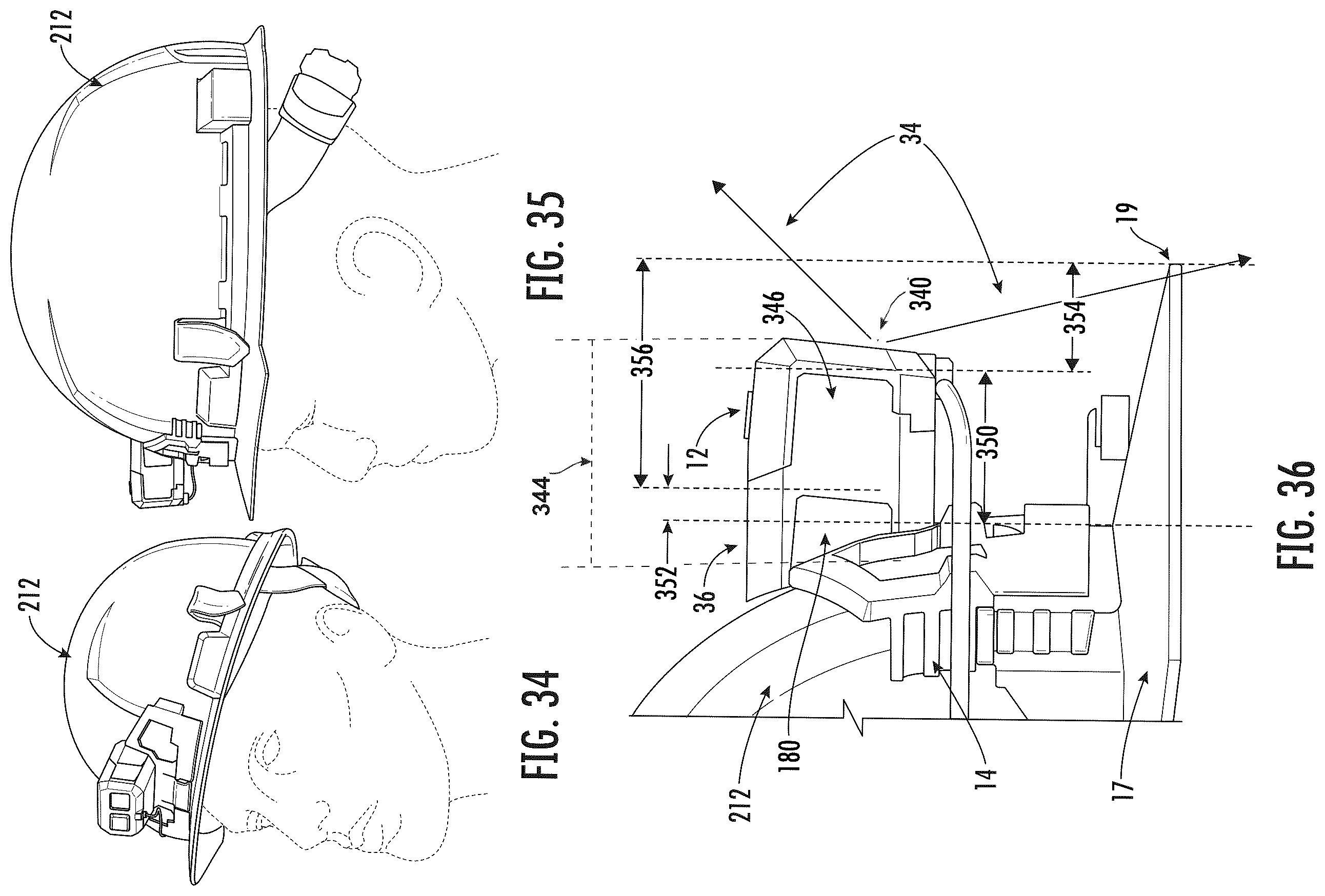 Patent US12611000 Figure 14 – Safety headwear systems and accessories