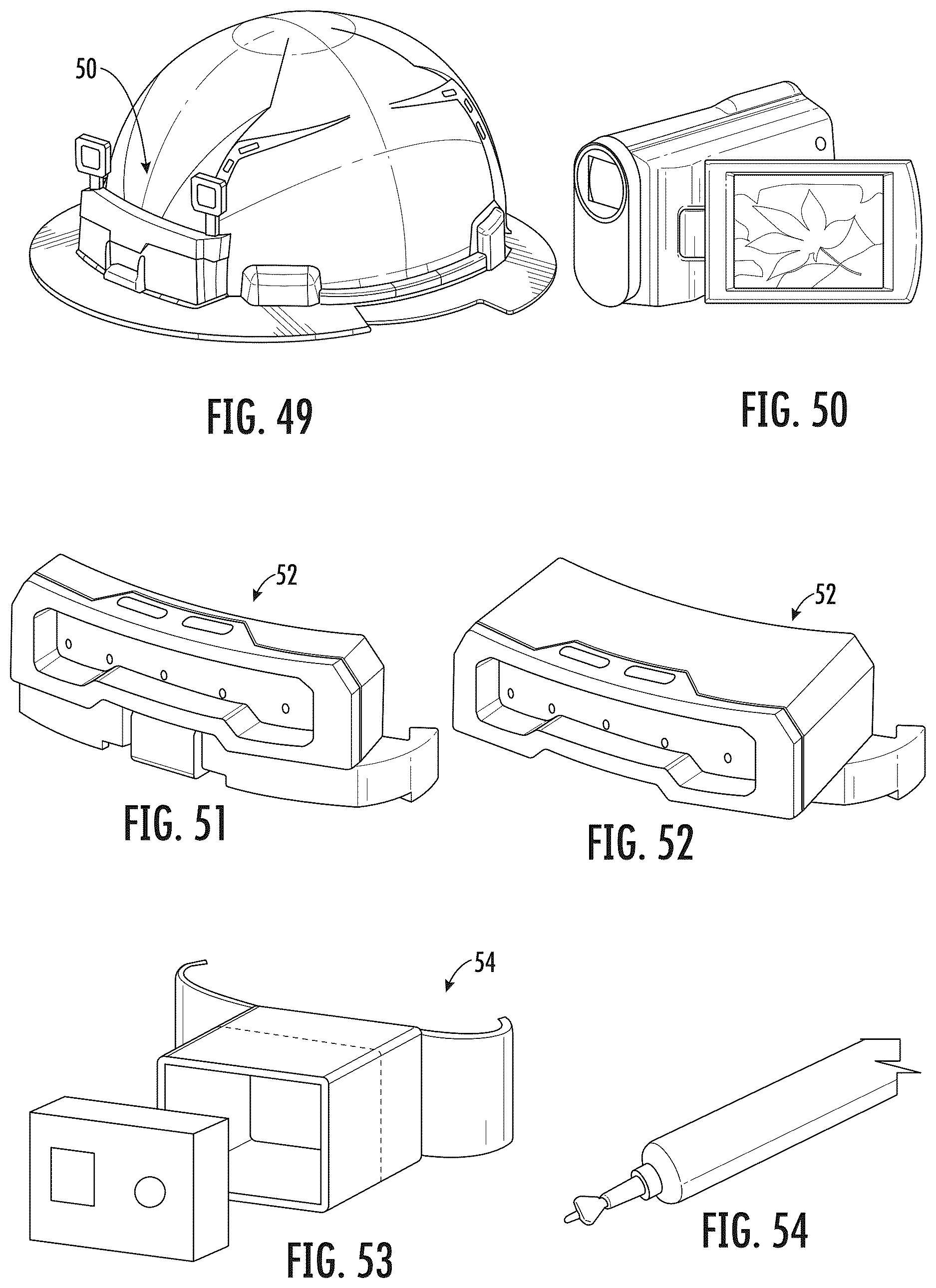 Patent US12611000 Figure 19 – Safety headwear systems and accessories