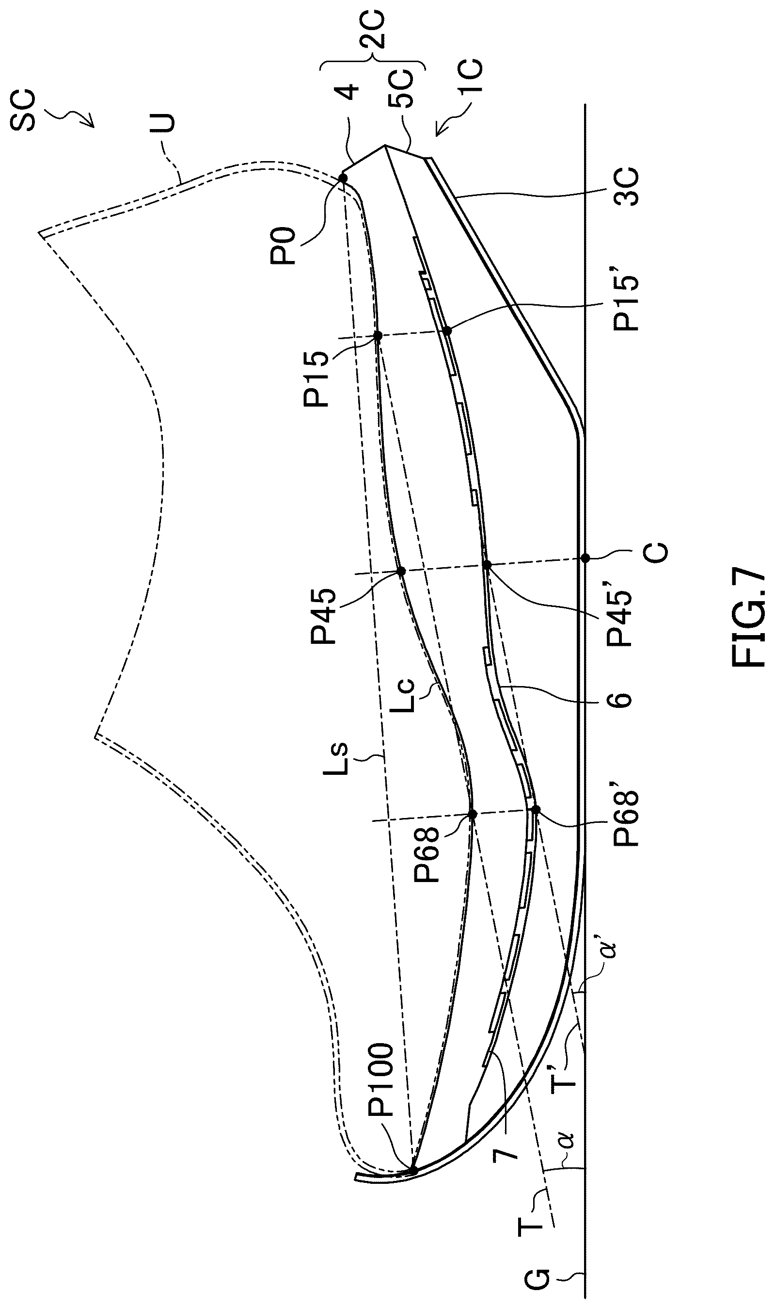 Patent US12611003 Figure 7 – Sole series and method for manufacturing sole