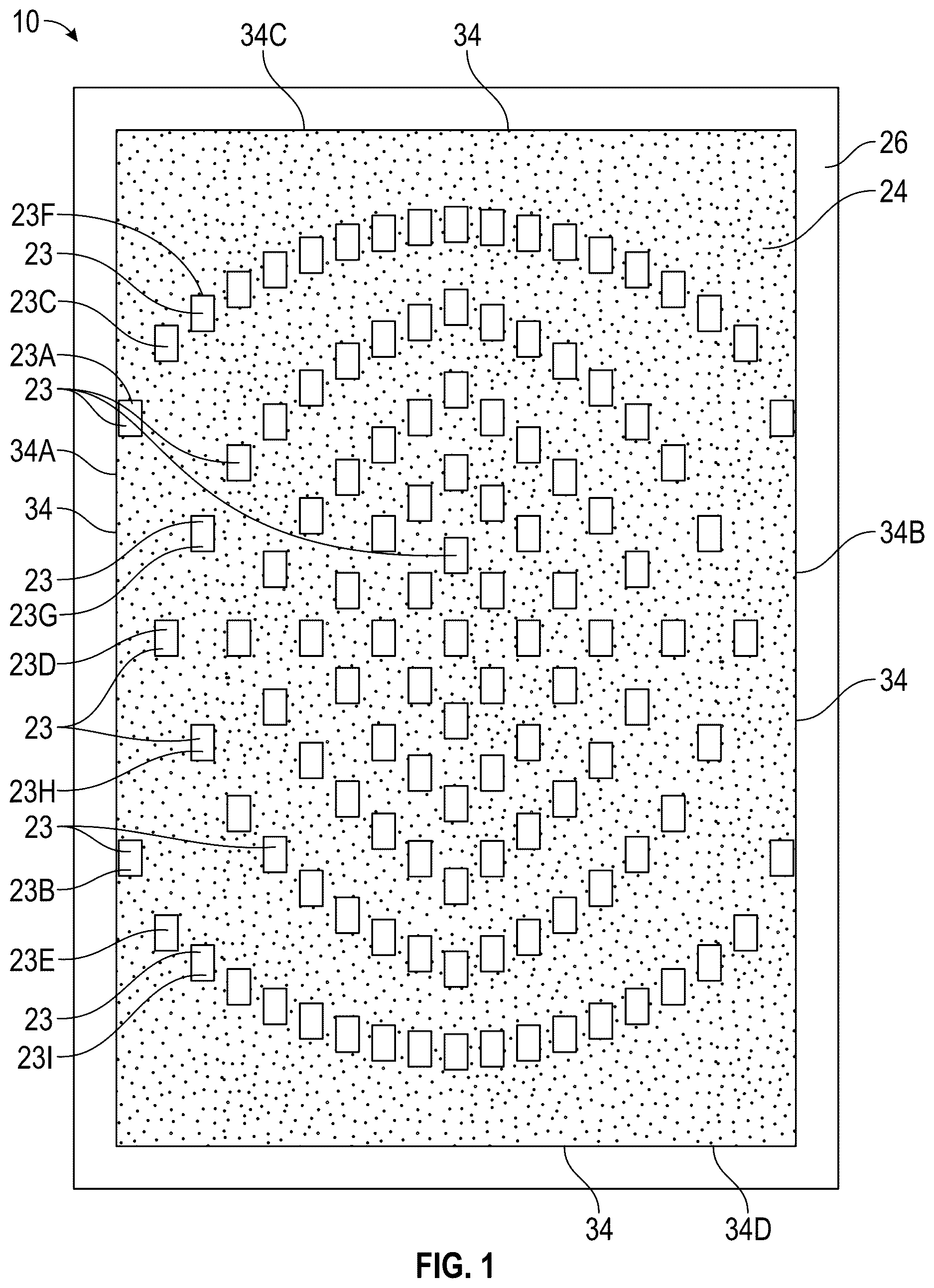 Patent US12611006 Figure 1 – Cushioning component for a wearable article and method of manufacturing same