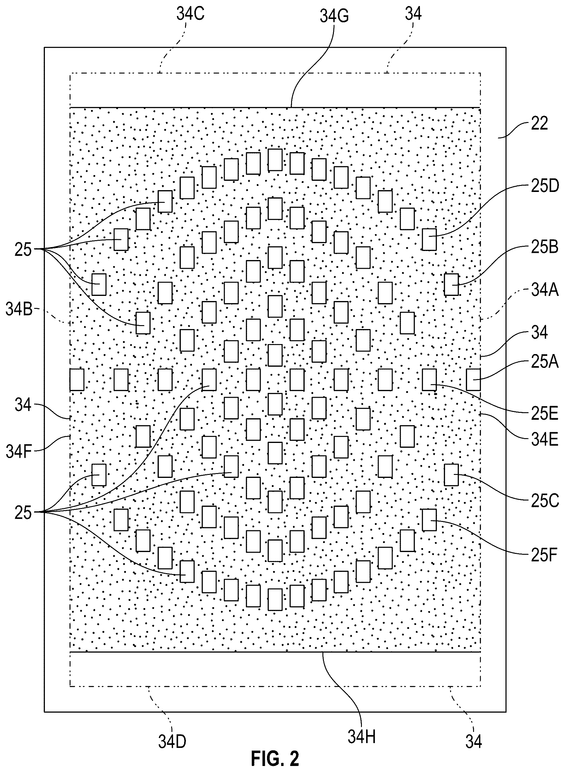 Patent US12611006 Figure 2 – Cushioning component for a wearable article and method of manufacturing same