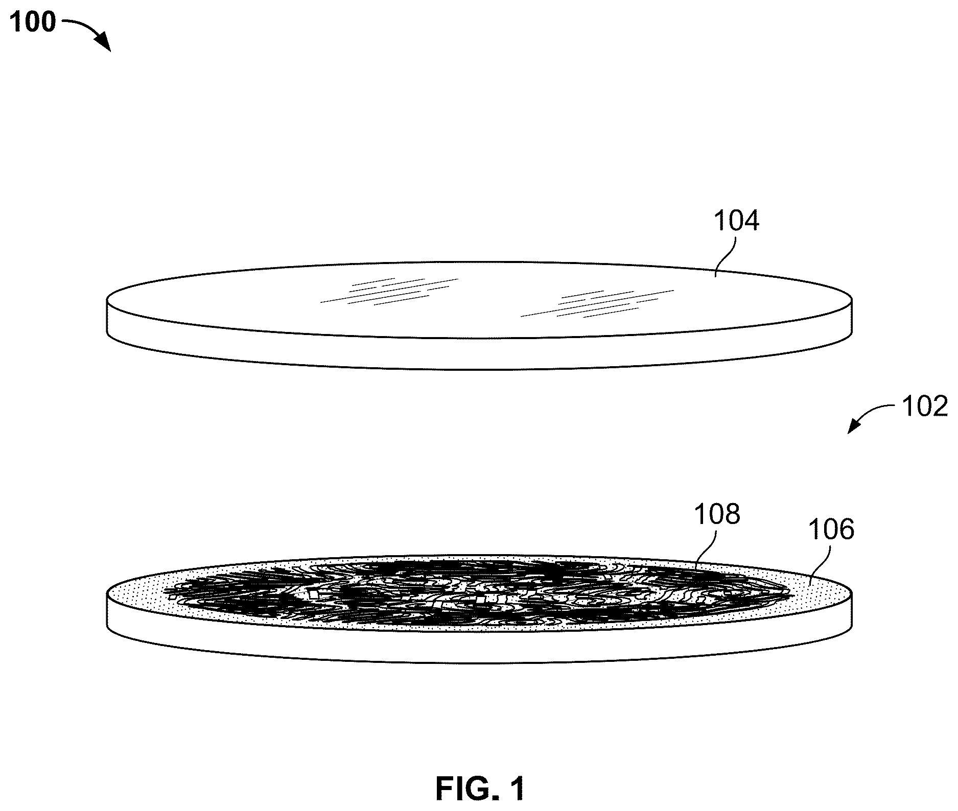 Patent US12611007 Figure 1 – Article of footwear having a degradable component