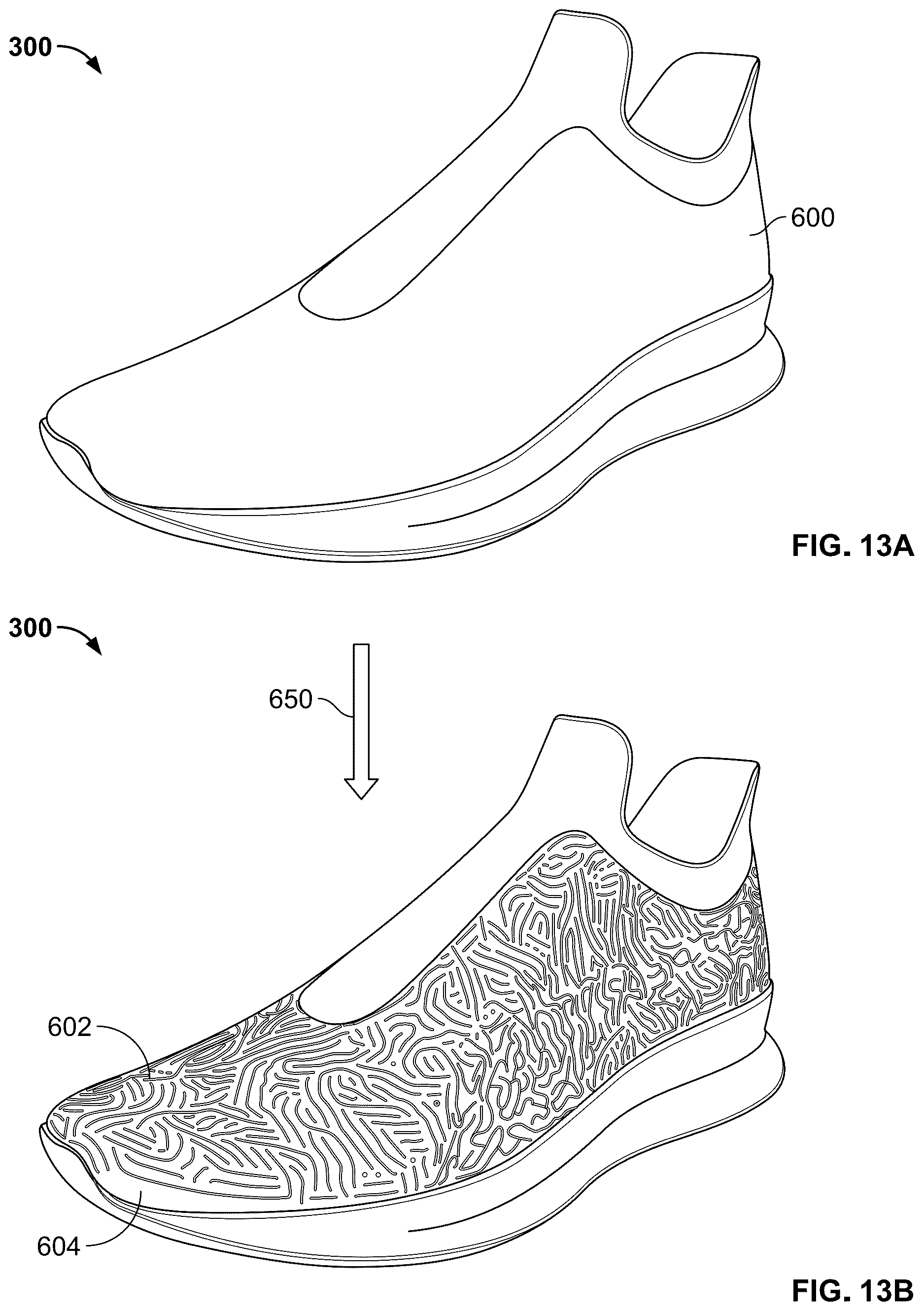 Patent US12611007 Figure 13 – Article of footwear having a degradable component