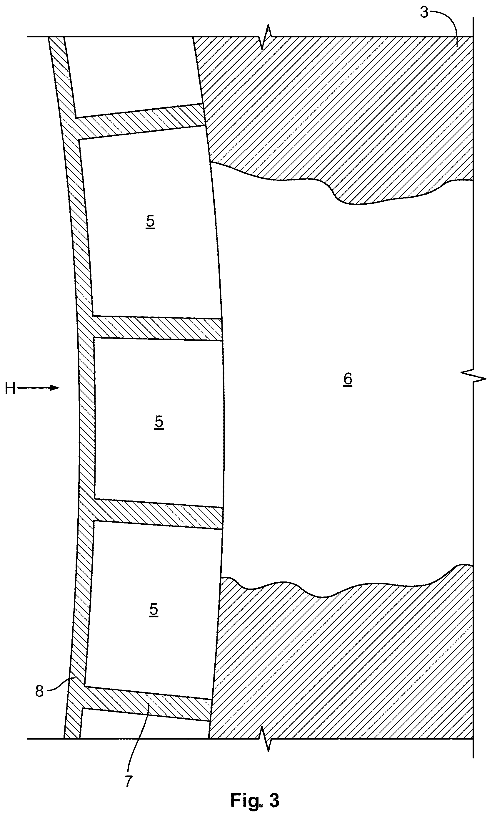 Patent US12611008 Figure 3 – Garment, especially sports garment