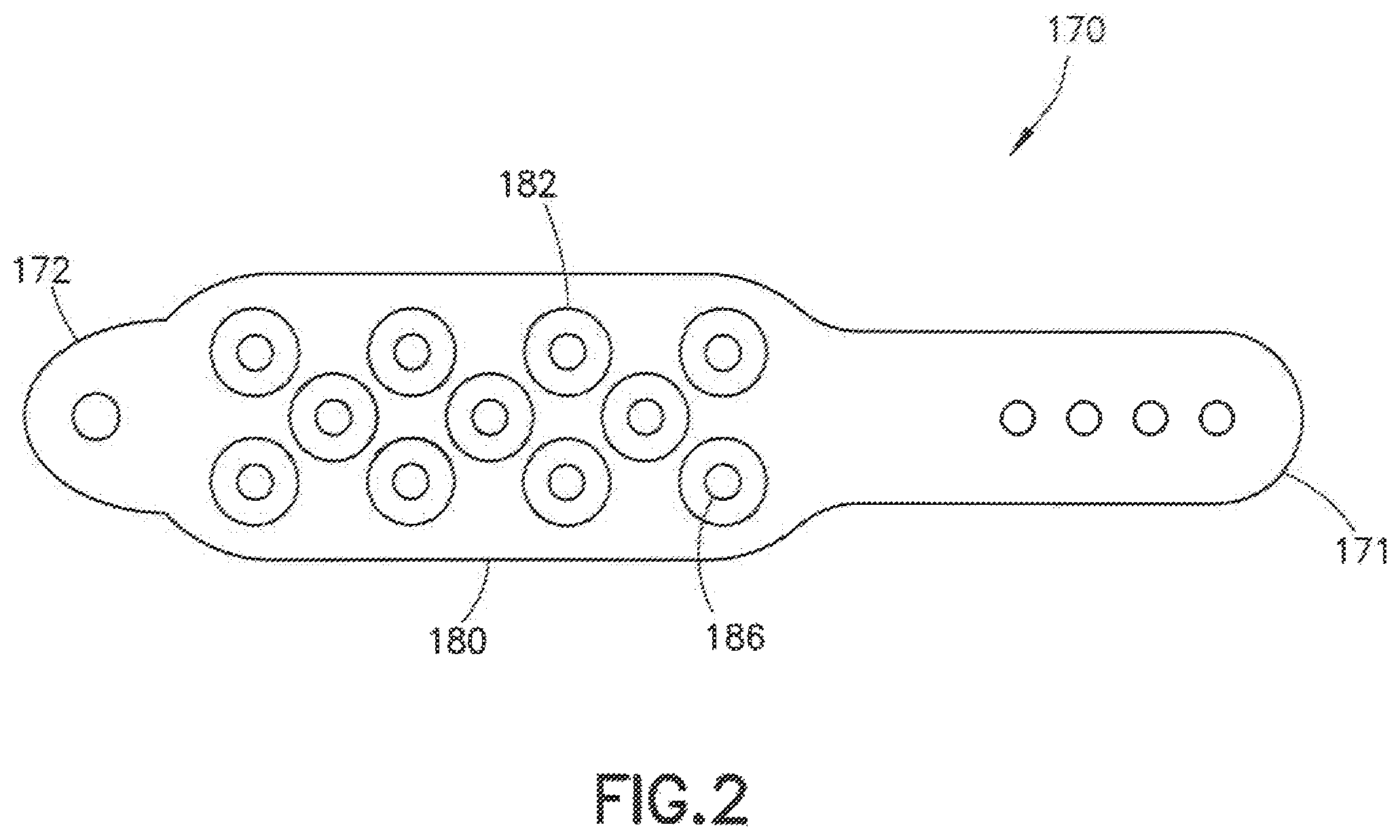 Patent US12611010 Figure 2 – Footwear cleats device