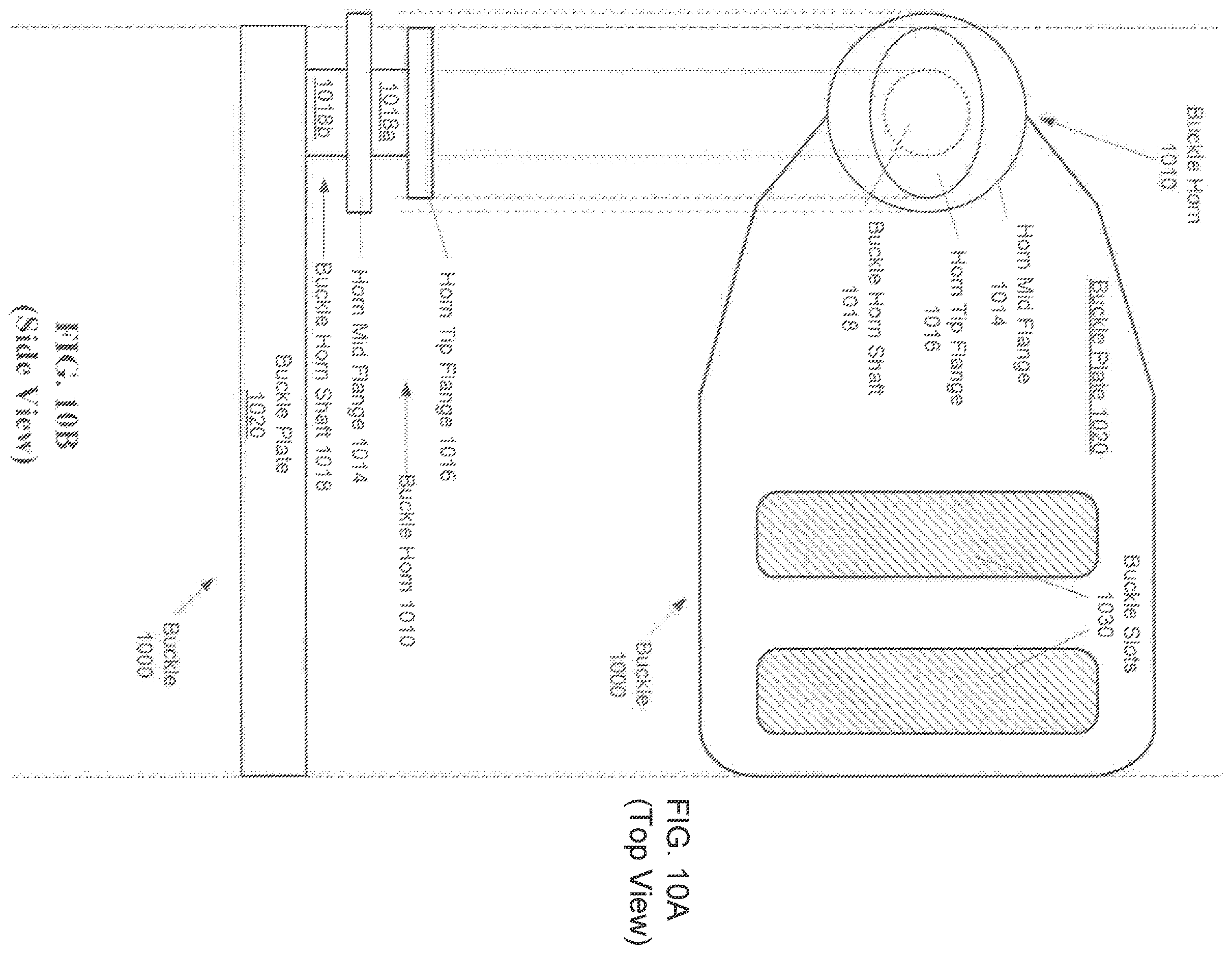 Patent US12611010 Figure 8 – Footwear cleats device