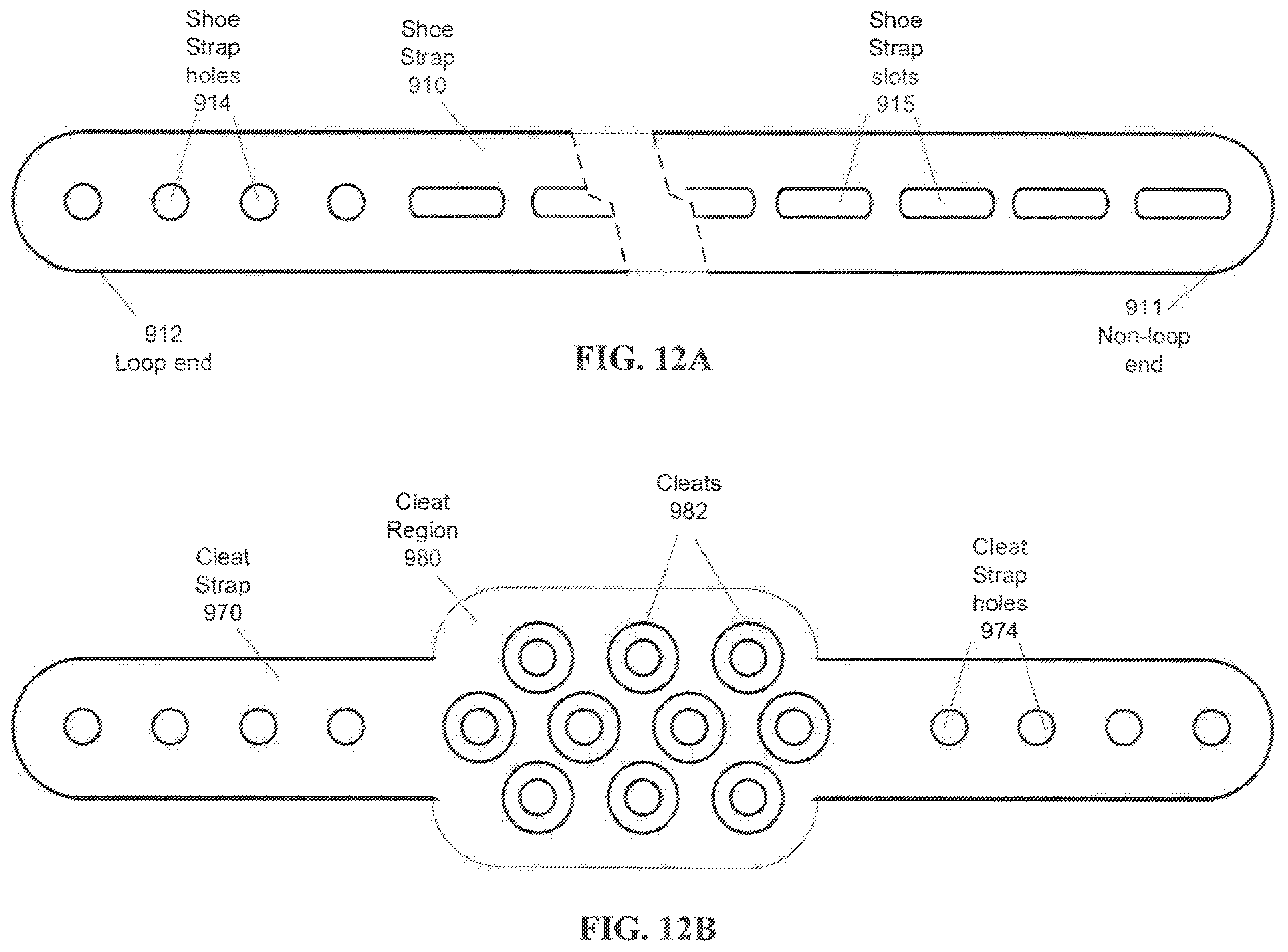 Patent US12611010 Figure 10 – Footwear cleats device