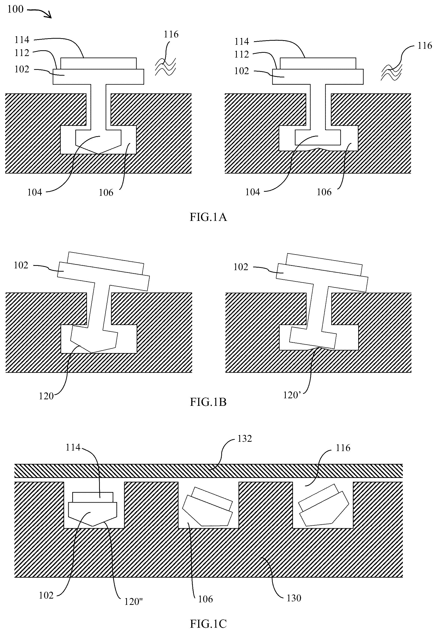 Patent US12611013 Figure 1 – Device comprising decorative objects having restrained freedom to move and suspended in fluid