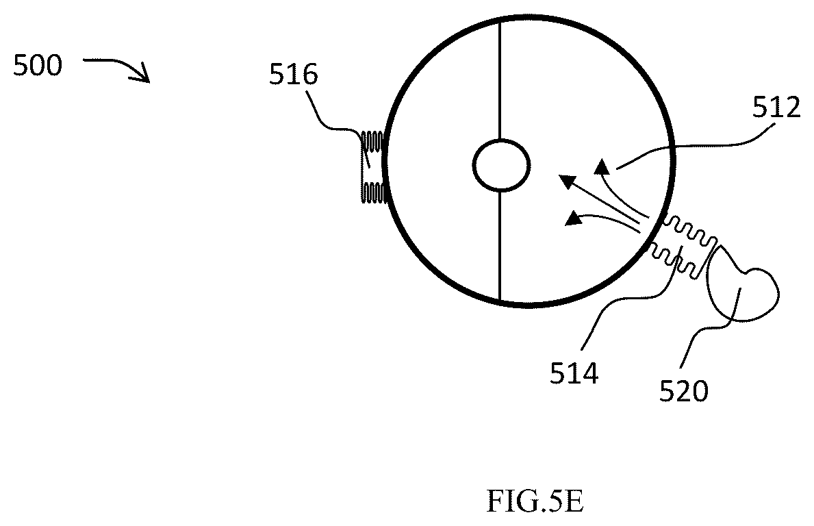 Patent US12611013 Figure 6 – Device comprising decorative objects having restrained freedom to move and suspended in fluid