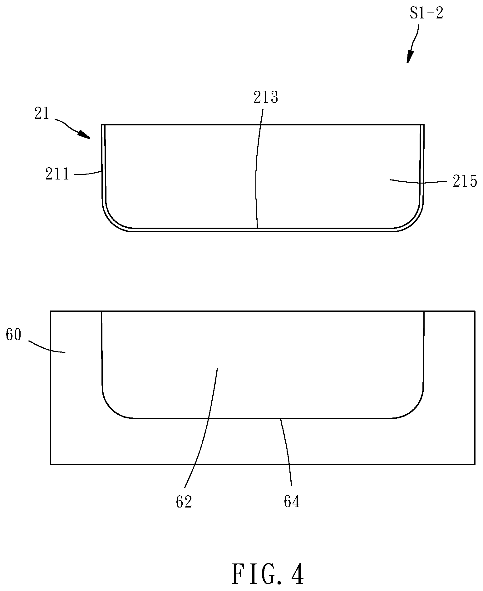 Patent US12611014 Figure 3 – Luggage formed by composite material and manufacturing method thereof