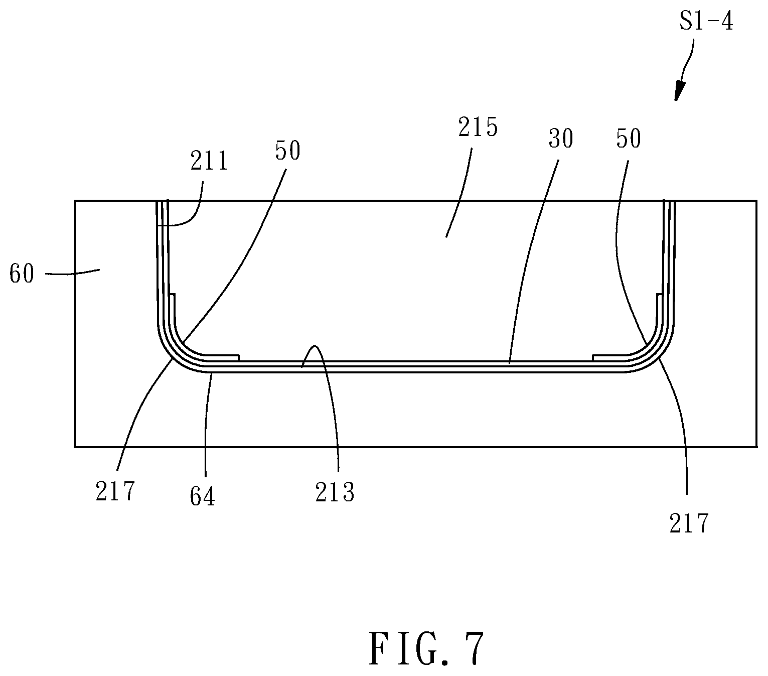 Patent US12611014 Figure 5 – Luggage formed by composite material and manufacturing method thereof