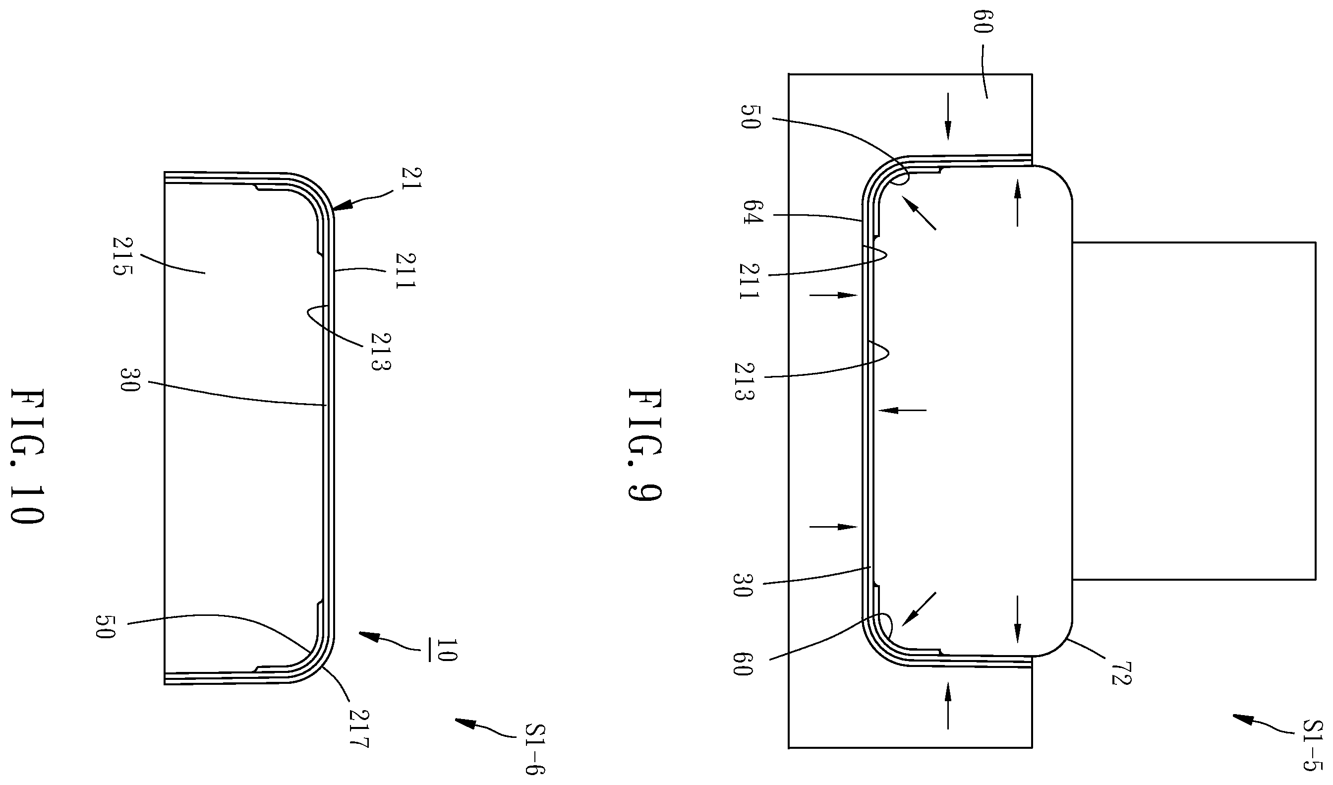 Patent US12611014 Figure 7 – Luggage formed by composite material and manufacturing method thereof