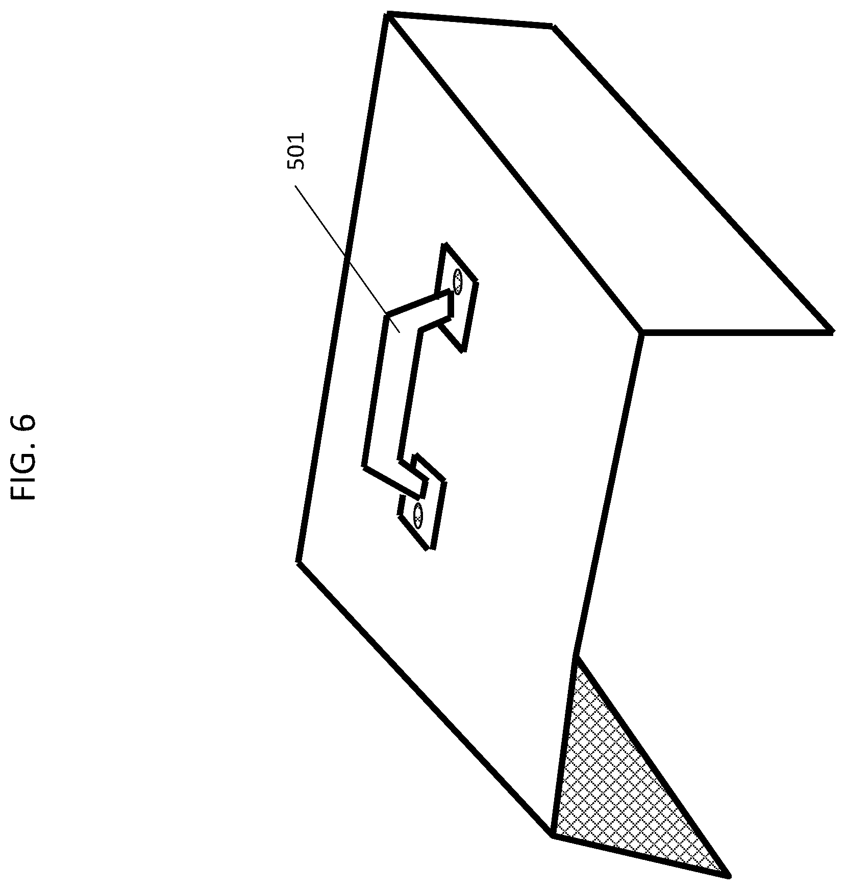 Patent US12611015 Figure 6 – Collapsible hard case for surfboards and other large objects