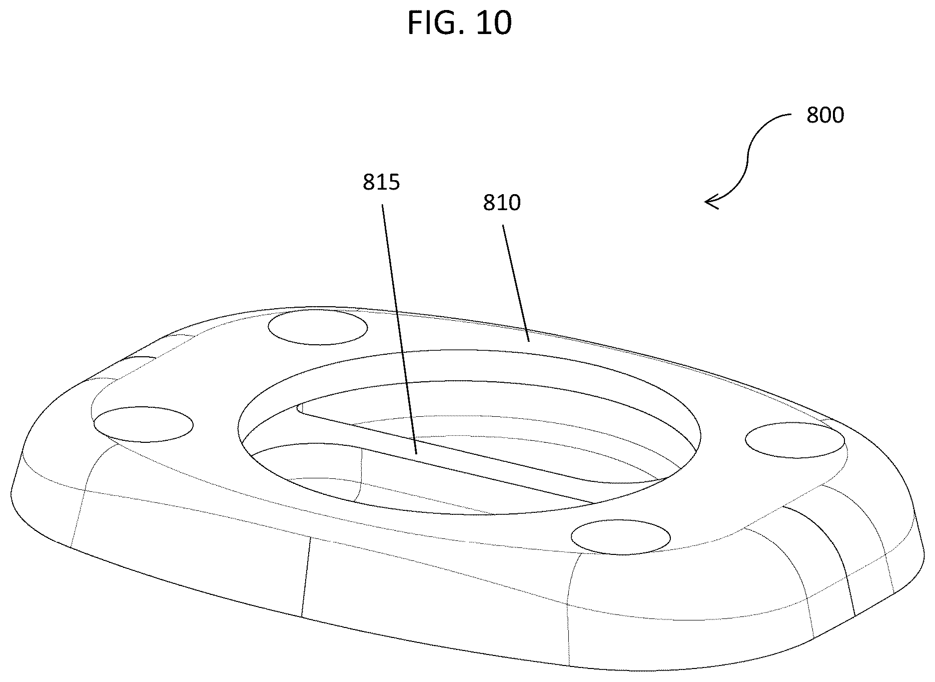 Patent US12611015 Figure 10 – Collapsible hard case for surfboards and other large objects