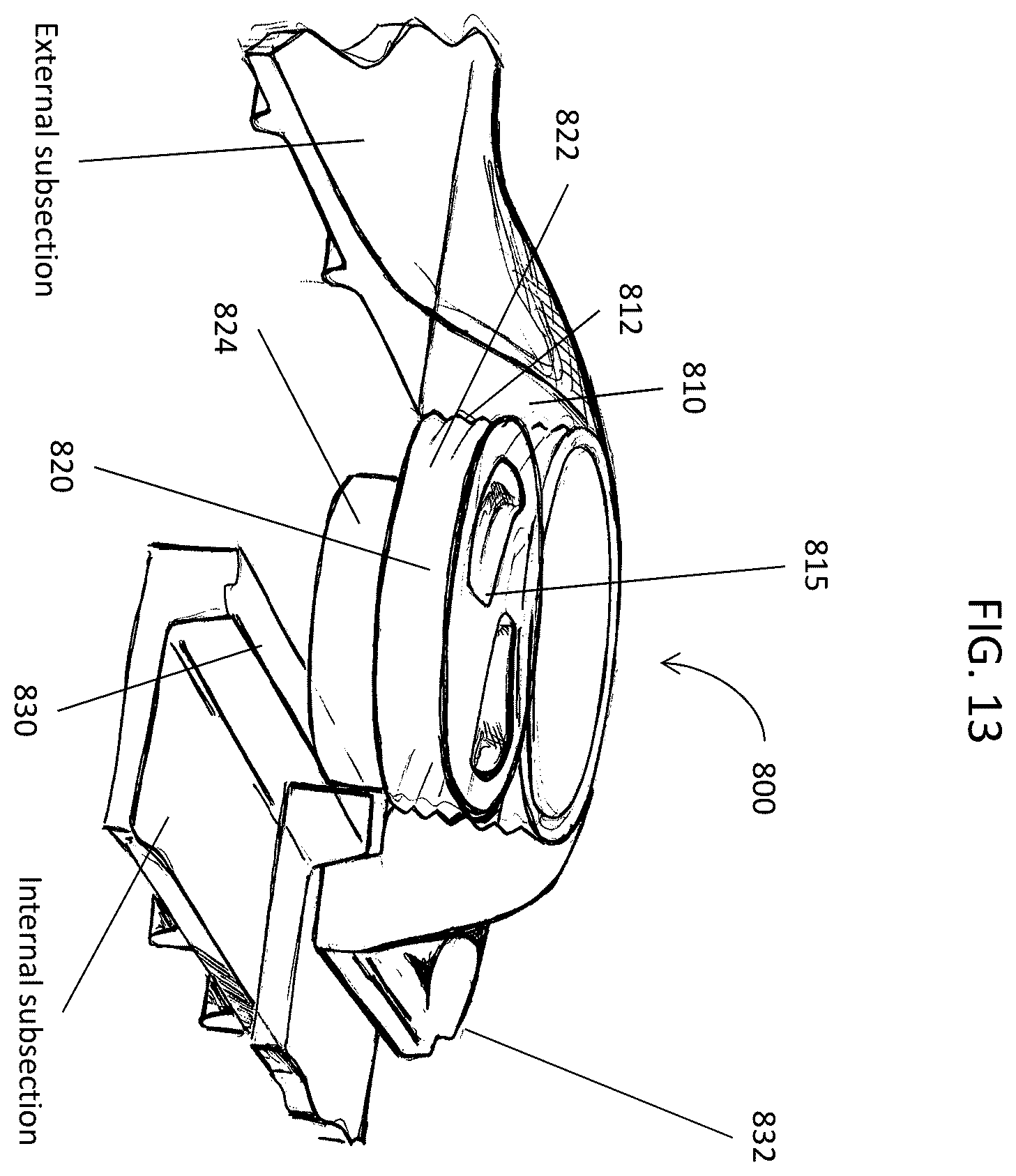 Patent US12611015 Figure 14 – Collapsible hard case for surfboards and other large objects