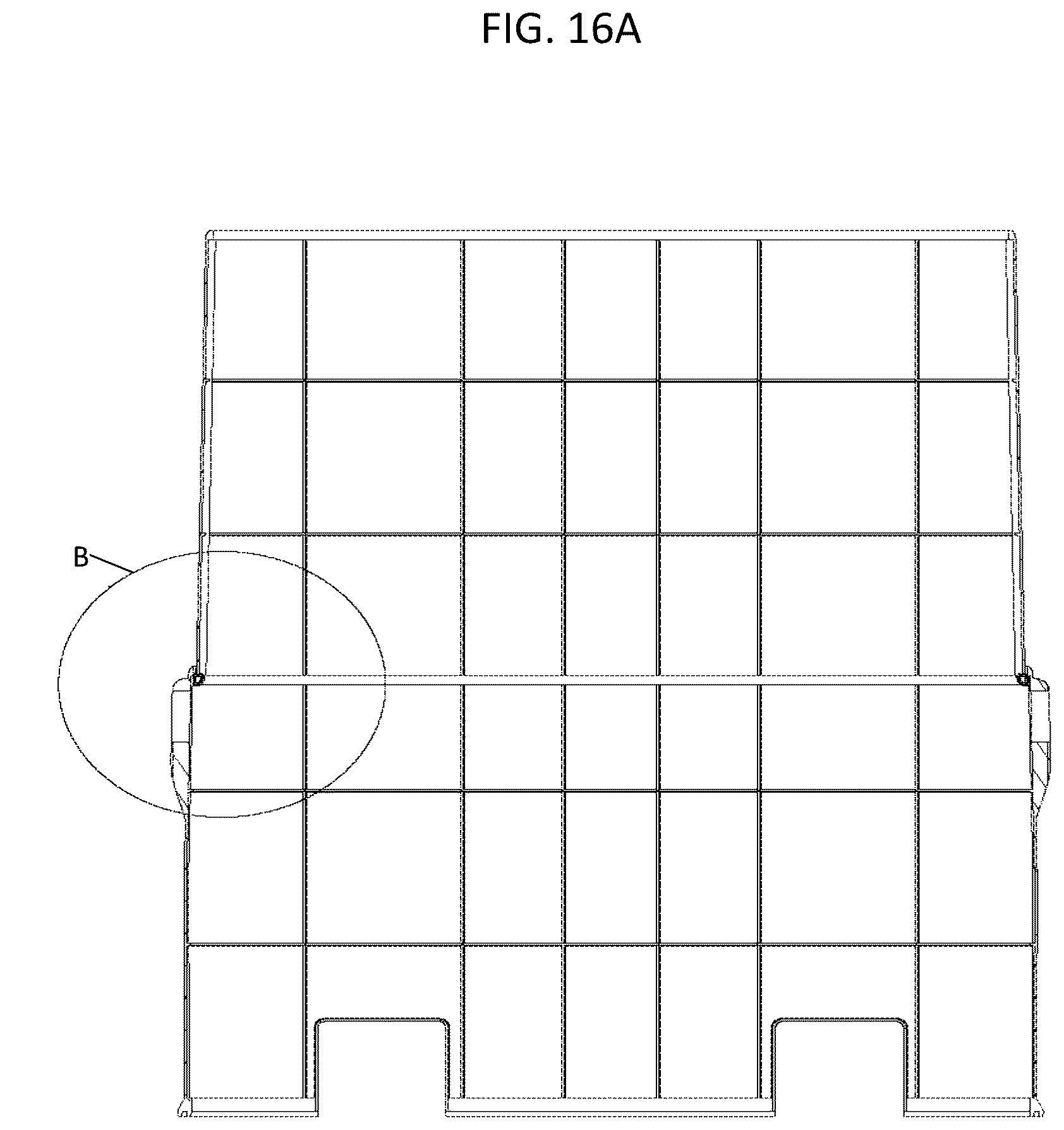 Patent US12611015 Figure 18 – Collapsible hard case for surfboards and other large objects
