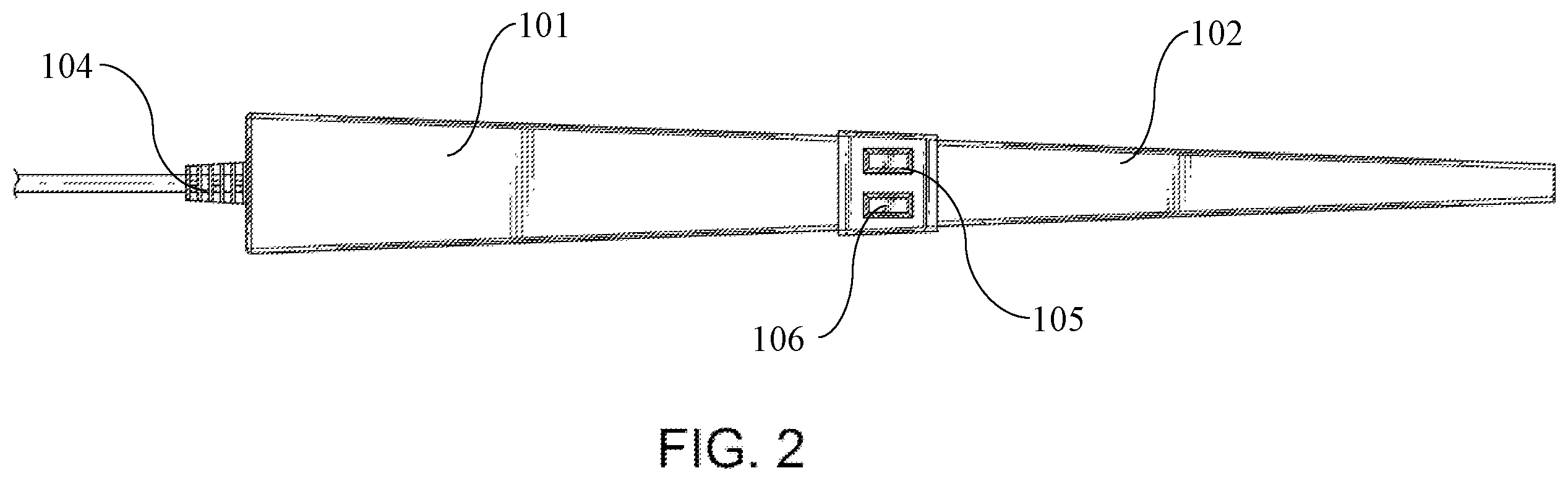 Patent US12611019 Figure 2 – Curling iron and method for curling hair