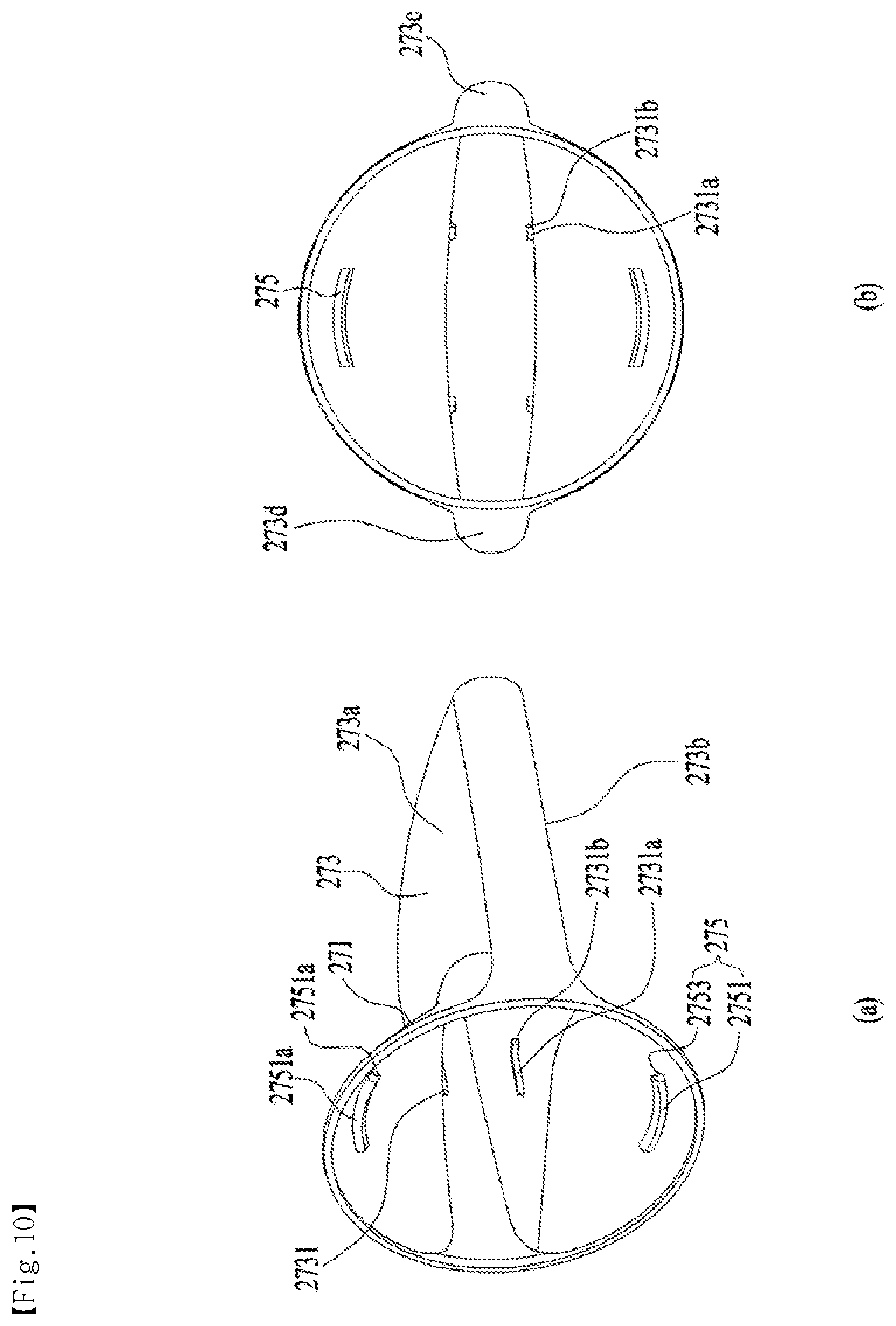 Patent US12611020 Figure 10 – Hair dryer