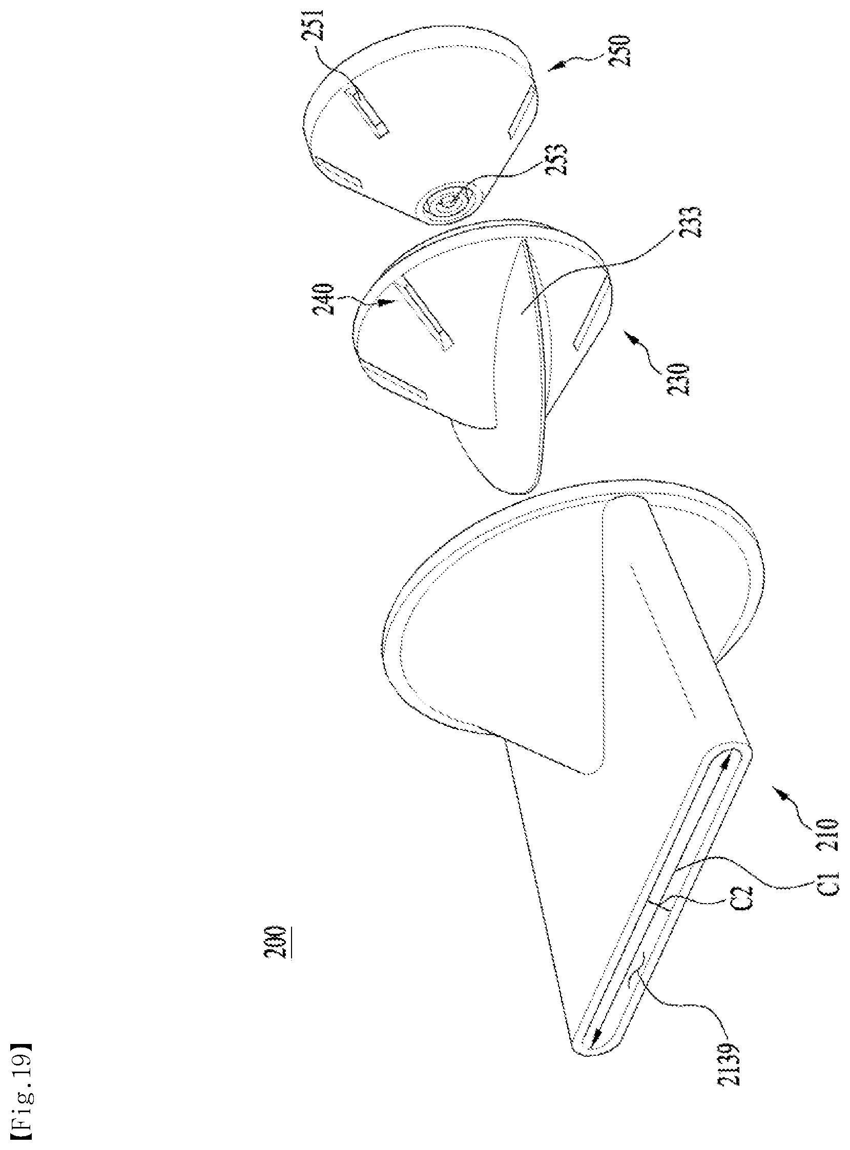 Patent US12611020 Figure 19 – Hair dryer
