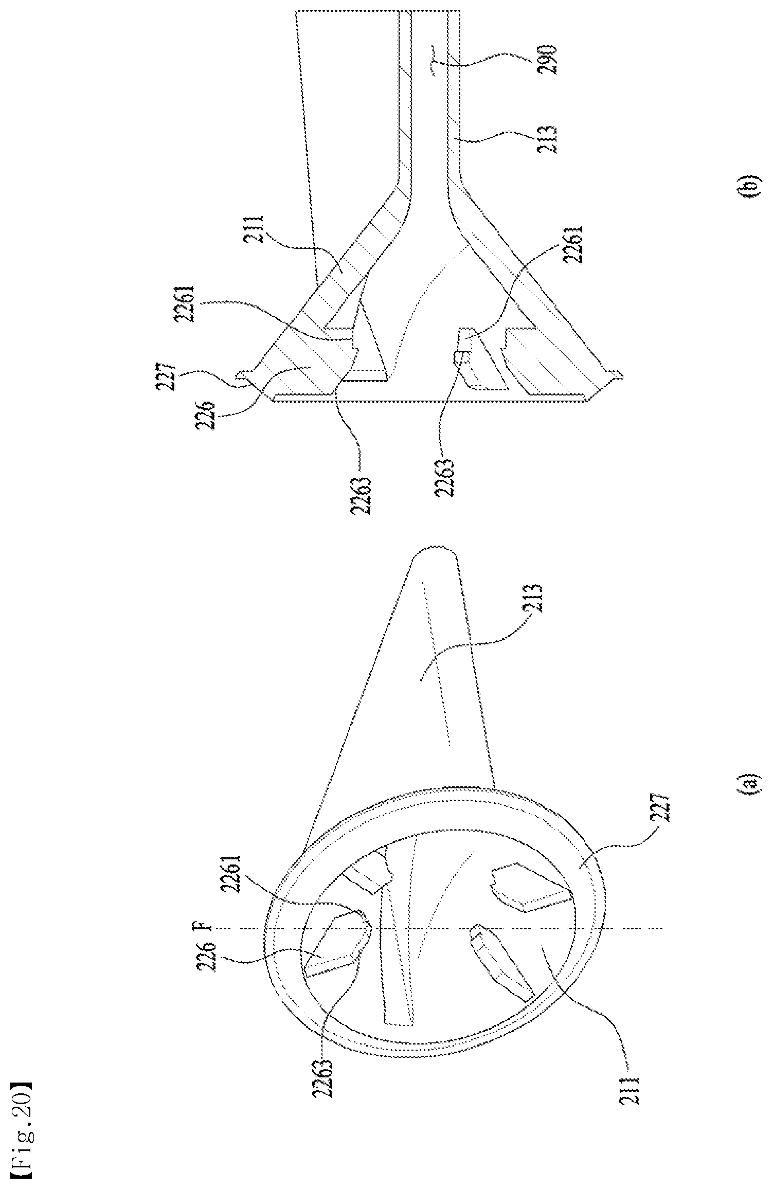 Patent US12611020 Figure 20 – Hair dryer