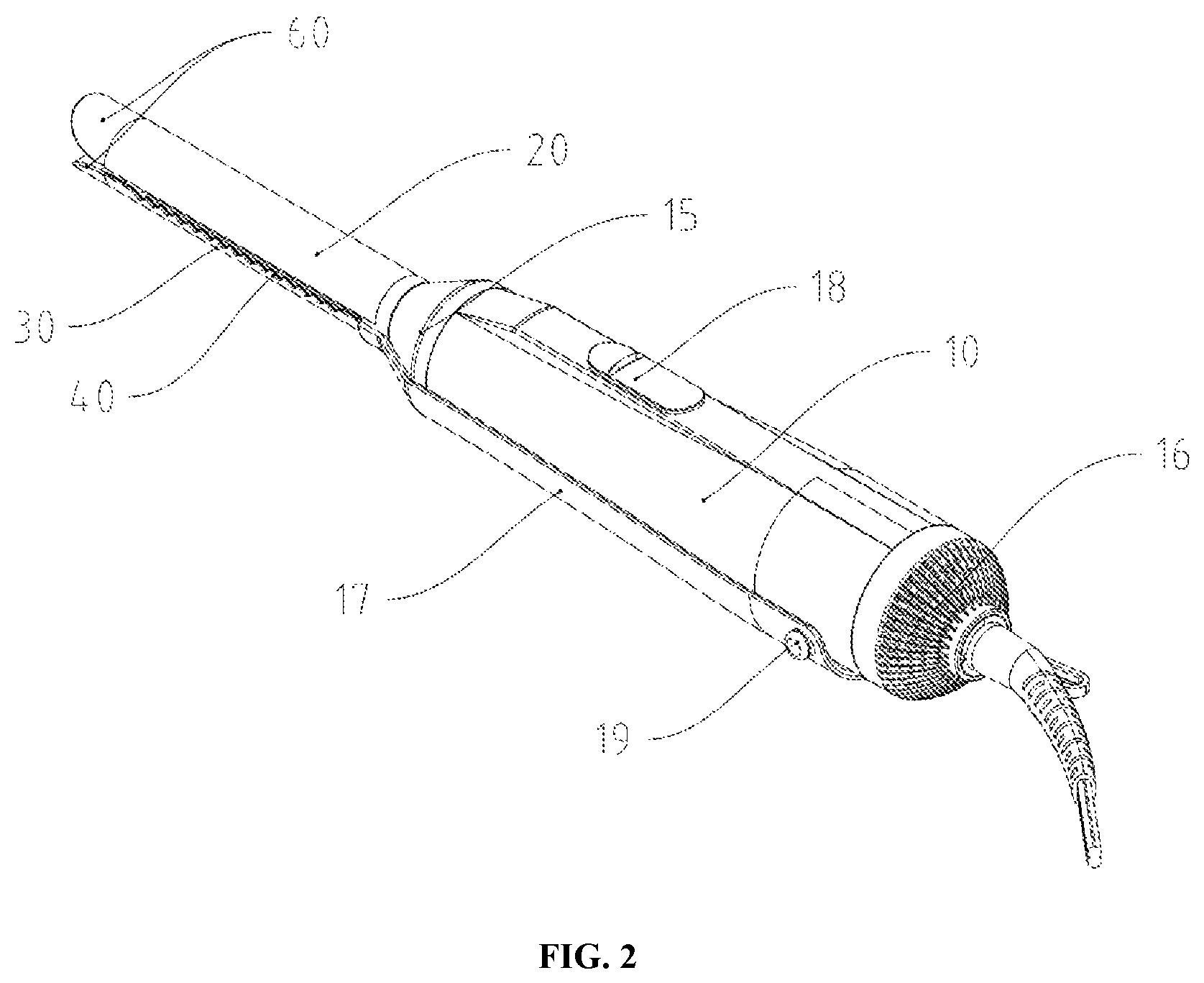 Patent US12611021 Figure 2 – Multifunctional hairdressing tool capable of achieving quick hair drying and styling