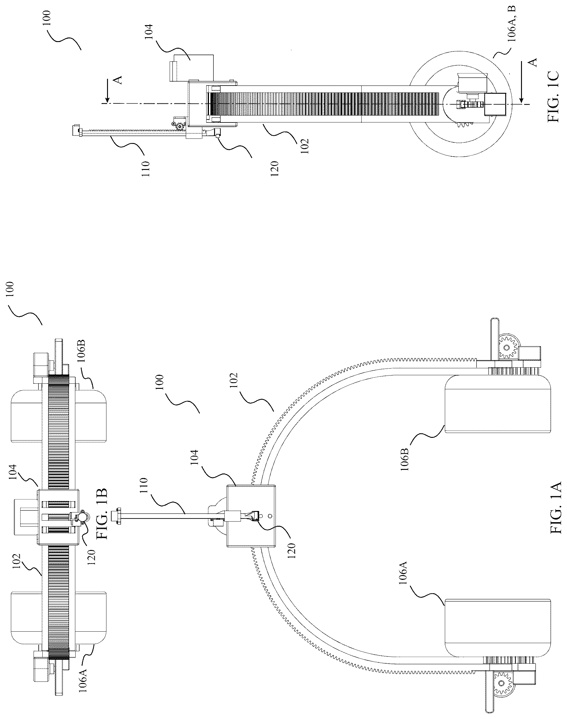 Patent US12611022 Figure 1 – Apparatus and method for wearable automated hair health-monitor and styler