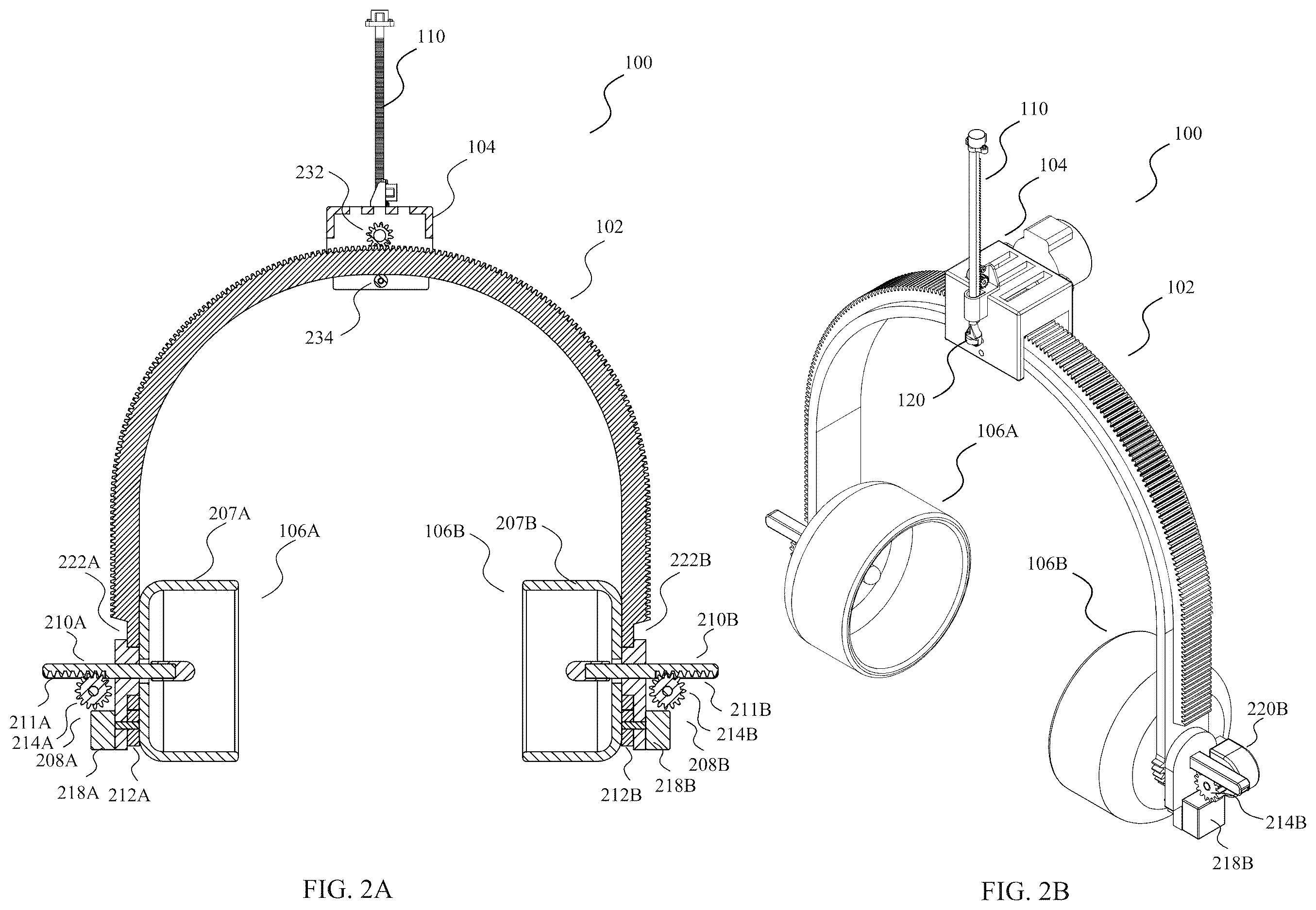 Patent US12611022 Figure 2 – Apparatus and method for wearable automated hair health-monitor and styler