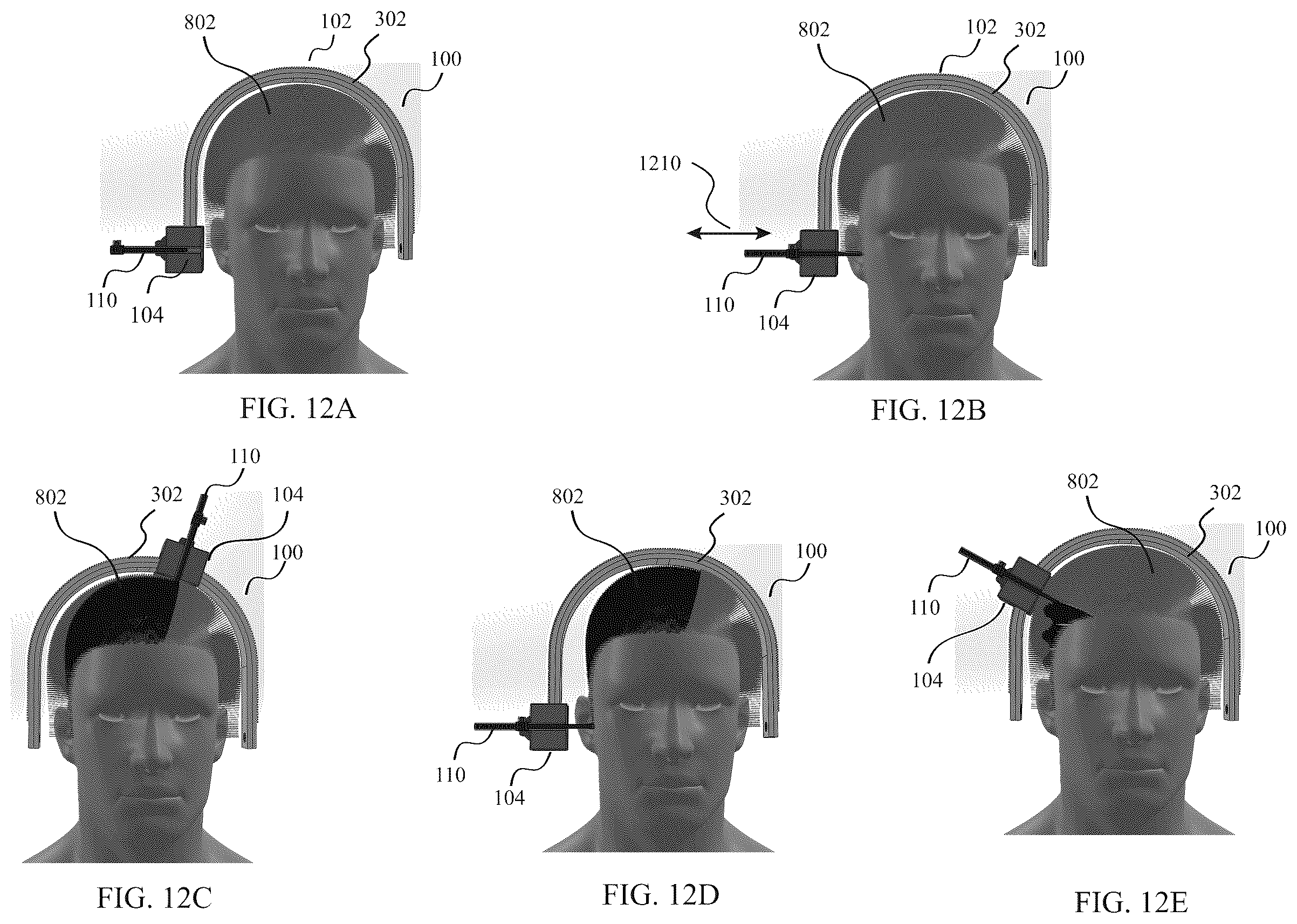 Patent US12611022 Figure 12 – Apparatus and method for wearable automated hair health-monitor and styler
